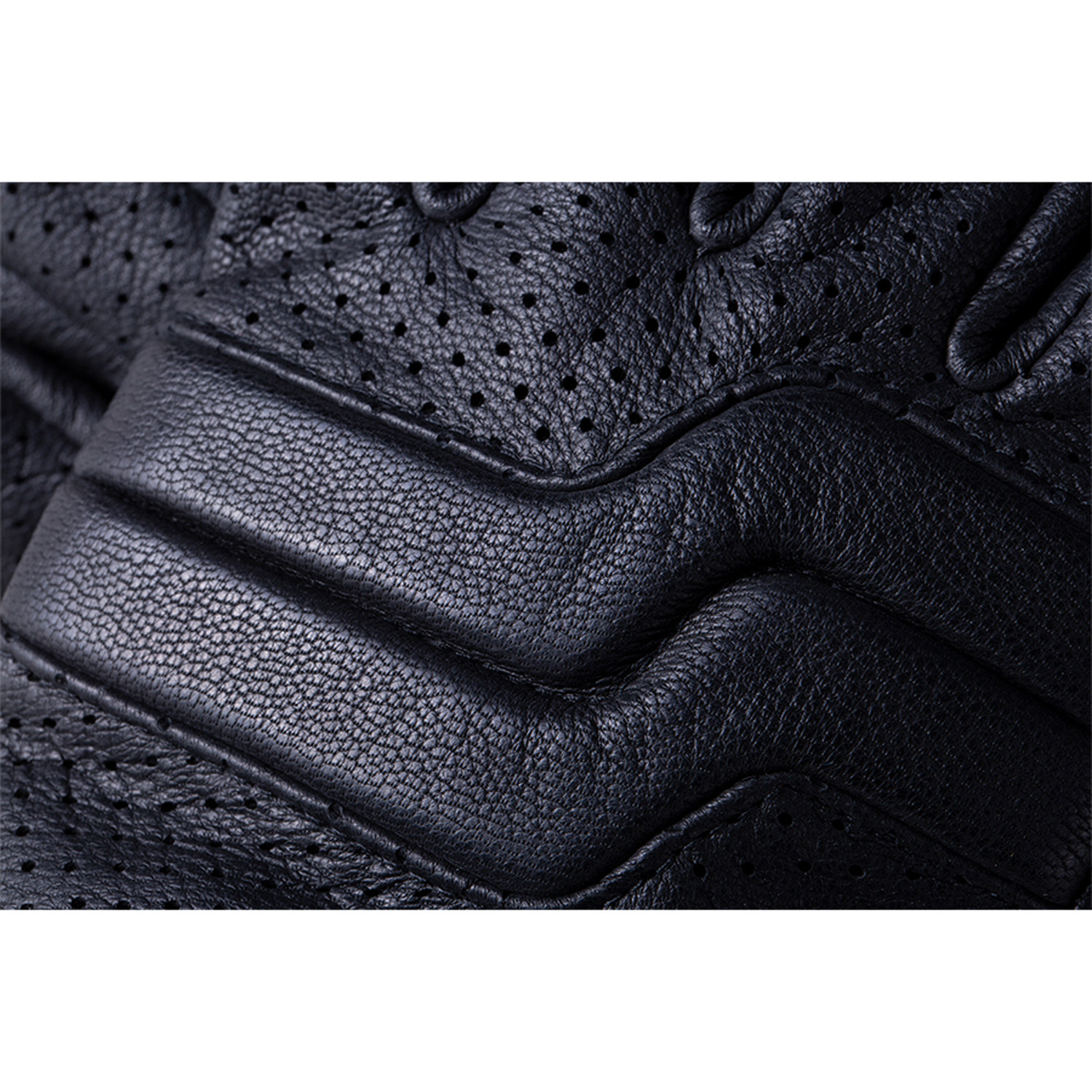 Women's Leather Fingerless Denton Glove, Black | Indian