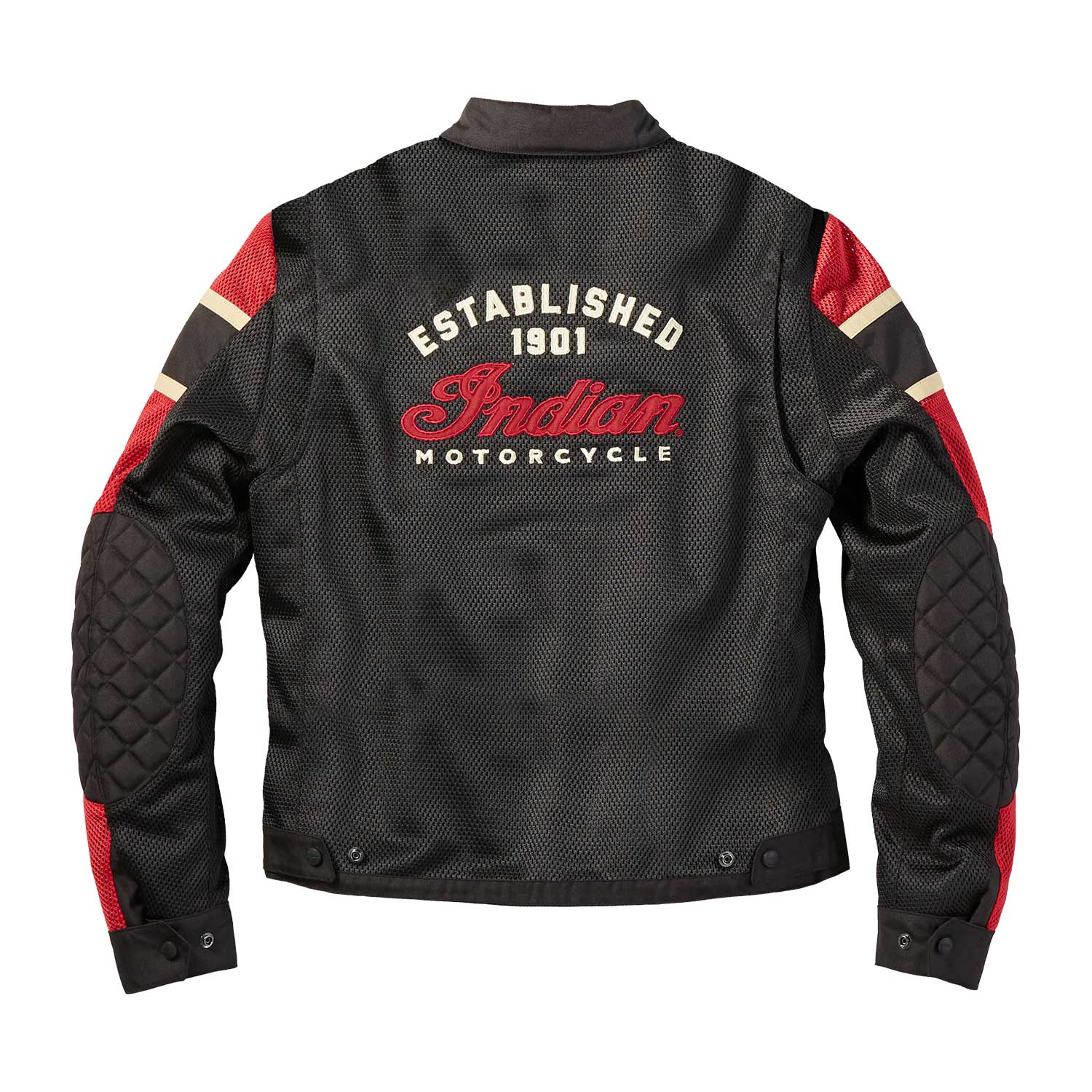 Indian Motorcycle Men's Arlington Mesh Jacket, Black | eBay
