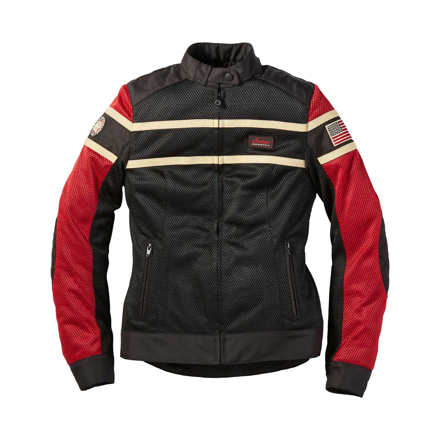 Women's Arlington Mesh Jacket, Black Indian Motorcycle