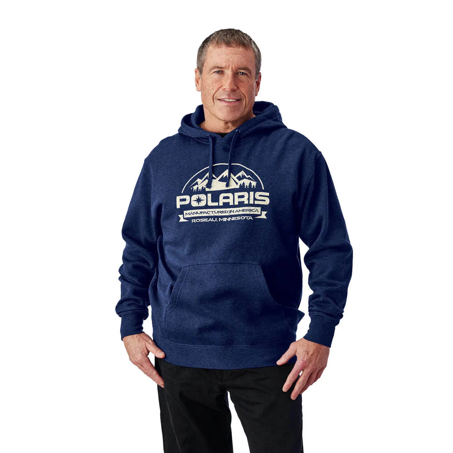Vintage Polaris Snowmobiles ATV 1/4 Zip Sweatshirt