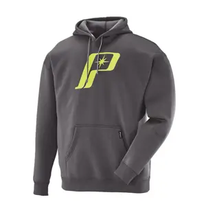 Men's Retro Logo Hoodie, Charcoal Heather