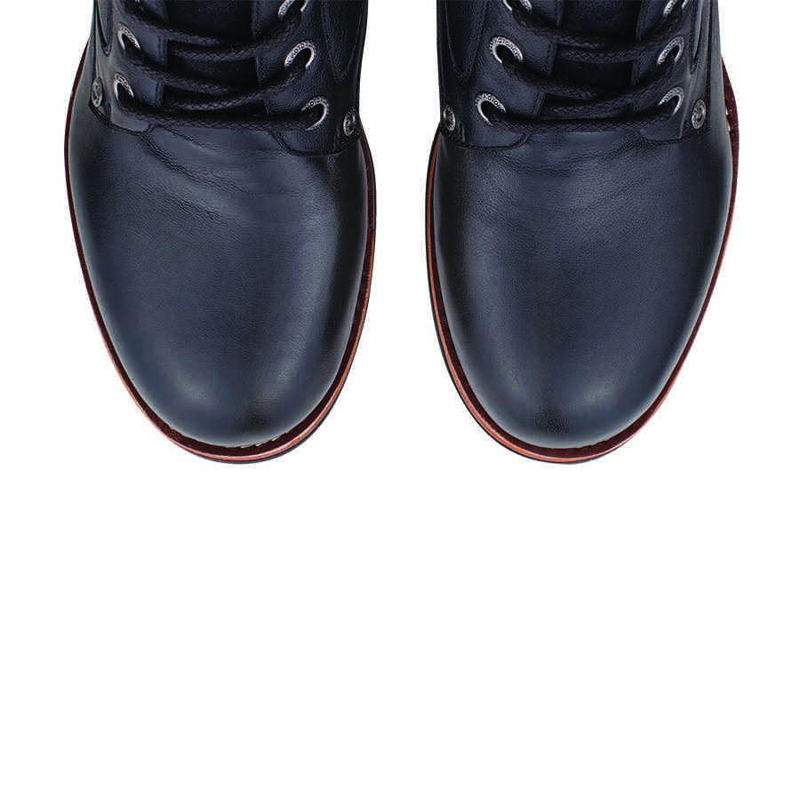 Indian Motorcycle Men's Leather Classic LaceUp Riding Boot, Black eBay