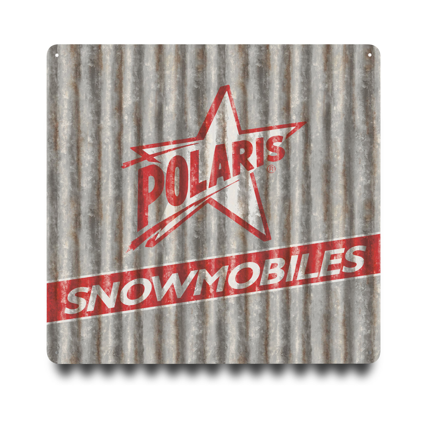 Polaris Retro Metal Sign | Polaris