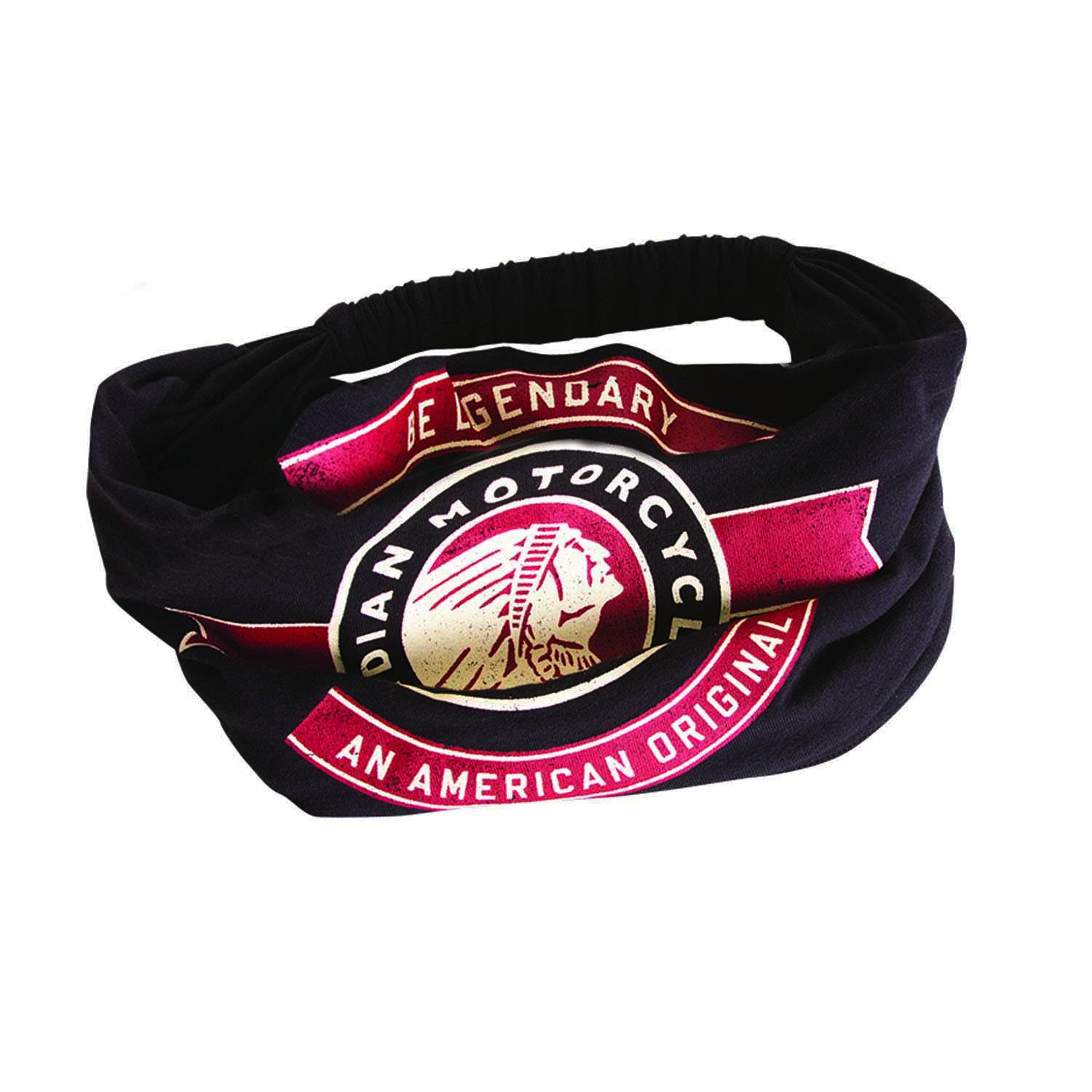 Be Legendary Close-Fit Riding Headband, Black | Indian Motorcycle