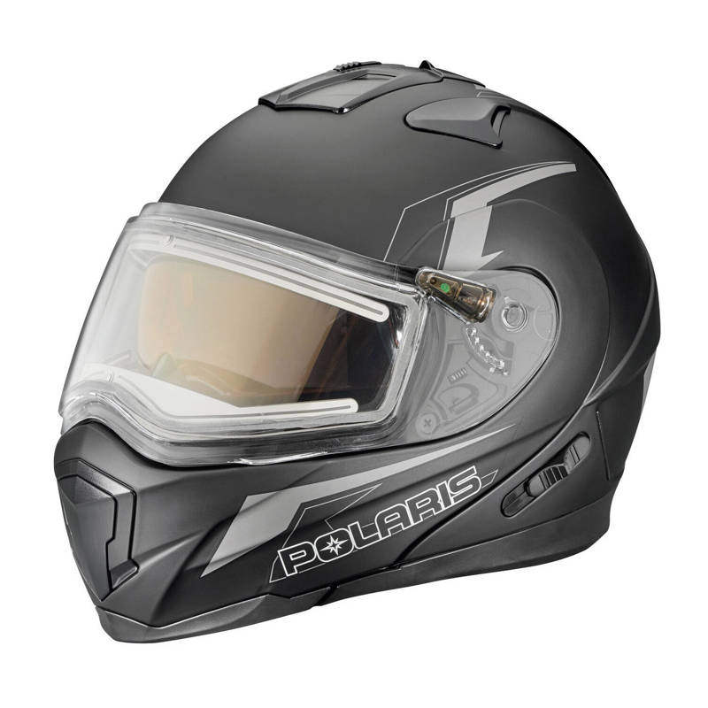 Modular 1.5 Adult Helmet with Electric Shield Polaris Snowmobiles ENCA