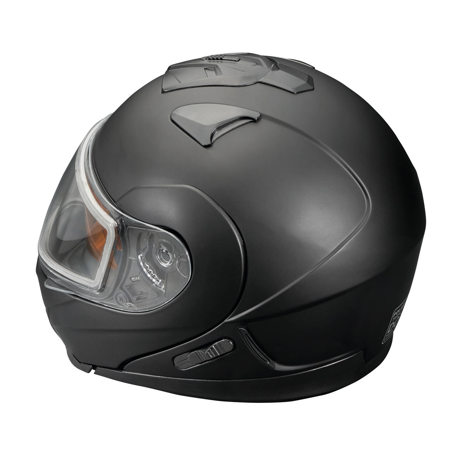 Modular 1.5 Adult Helmet with Flip Down Shield, Black Matte Modular 1.5 Adult Helmet with Flip Down Shield, Black Matte