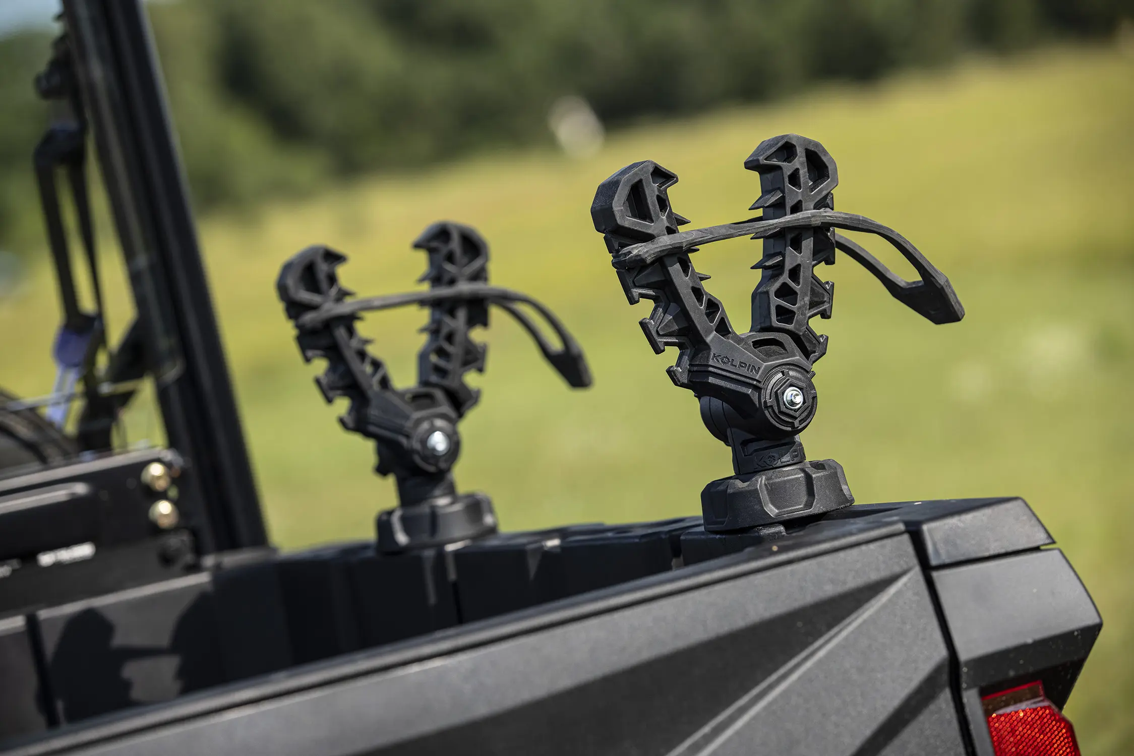 Double UTV Gun Rack Bag, Quick Release Hunting Tool Carrier