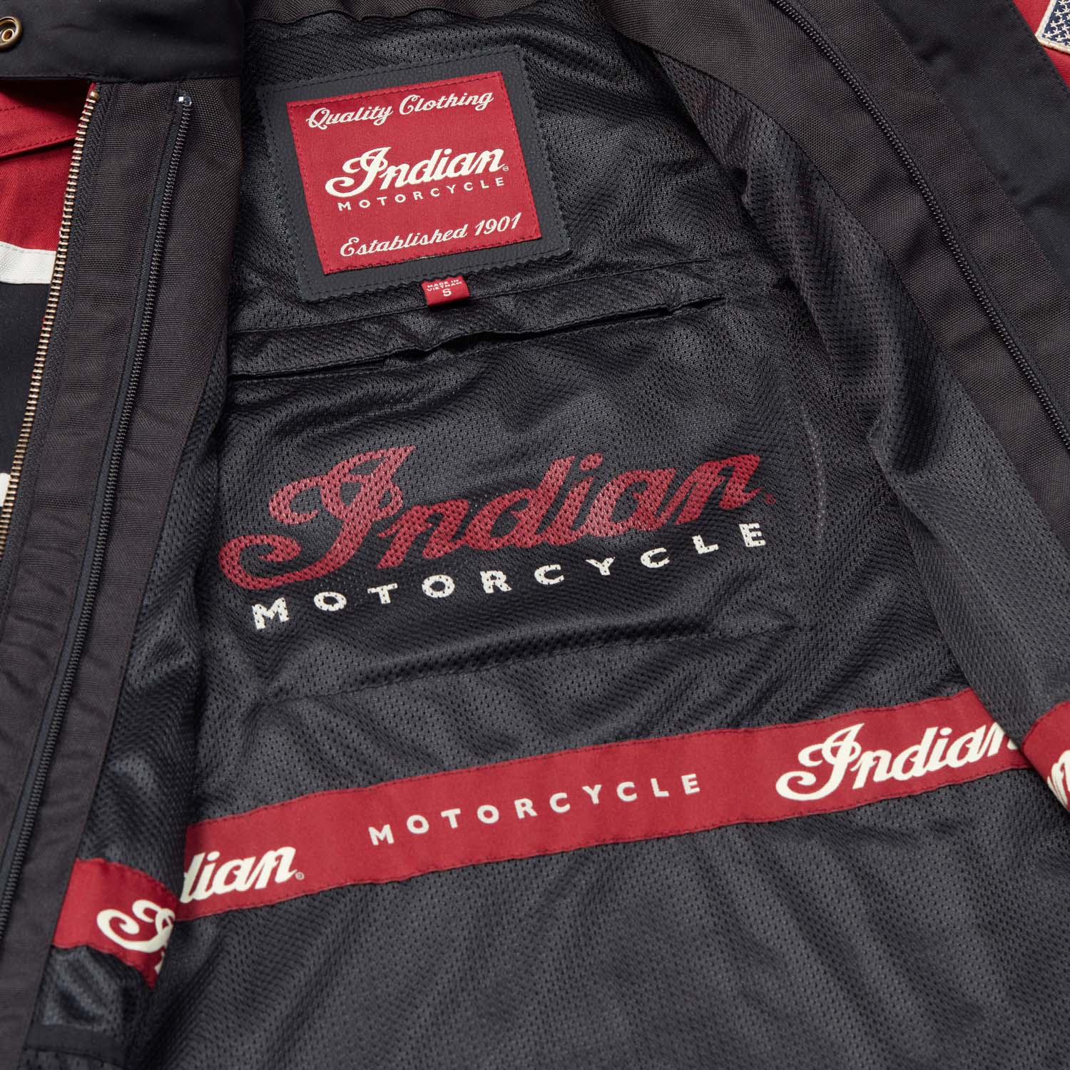 Indian バイクジャケット レディース　パンチングレザー　美品❗️ Women's Black Hills Jacket, Black | Indian Motorcycle