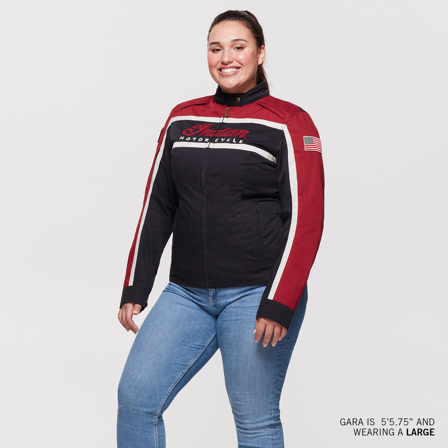 Women's Black Hills Jacket, Black | Indian Motorcycle