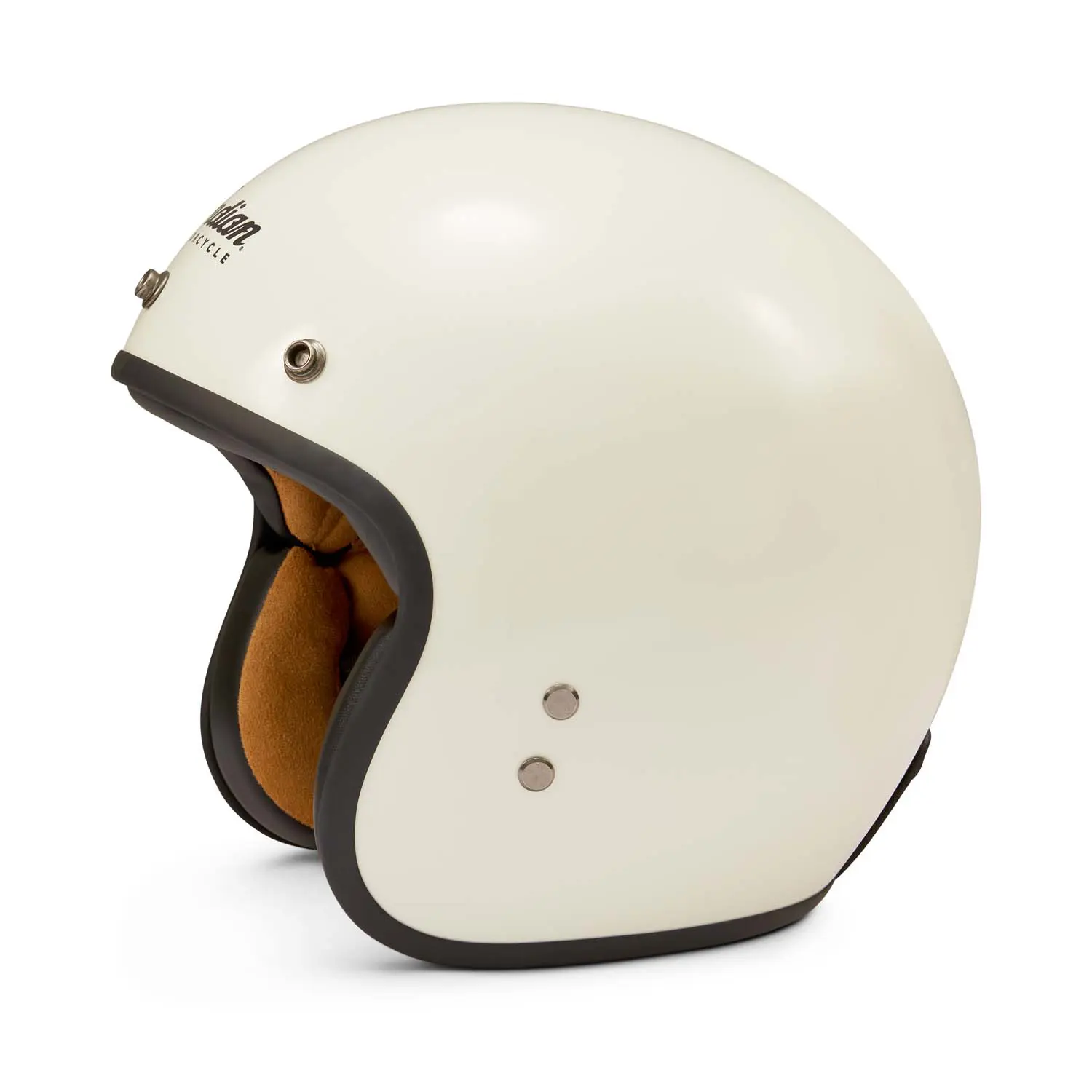 Indian Motorcycle Retro Open Face Helmet, Cream Indian Motorcycle Retro Open Face Helmet, Cream