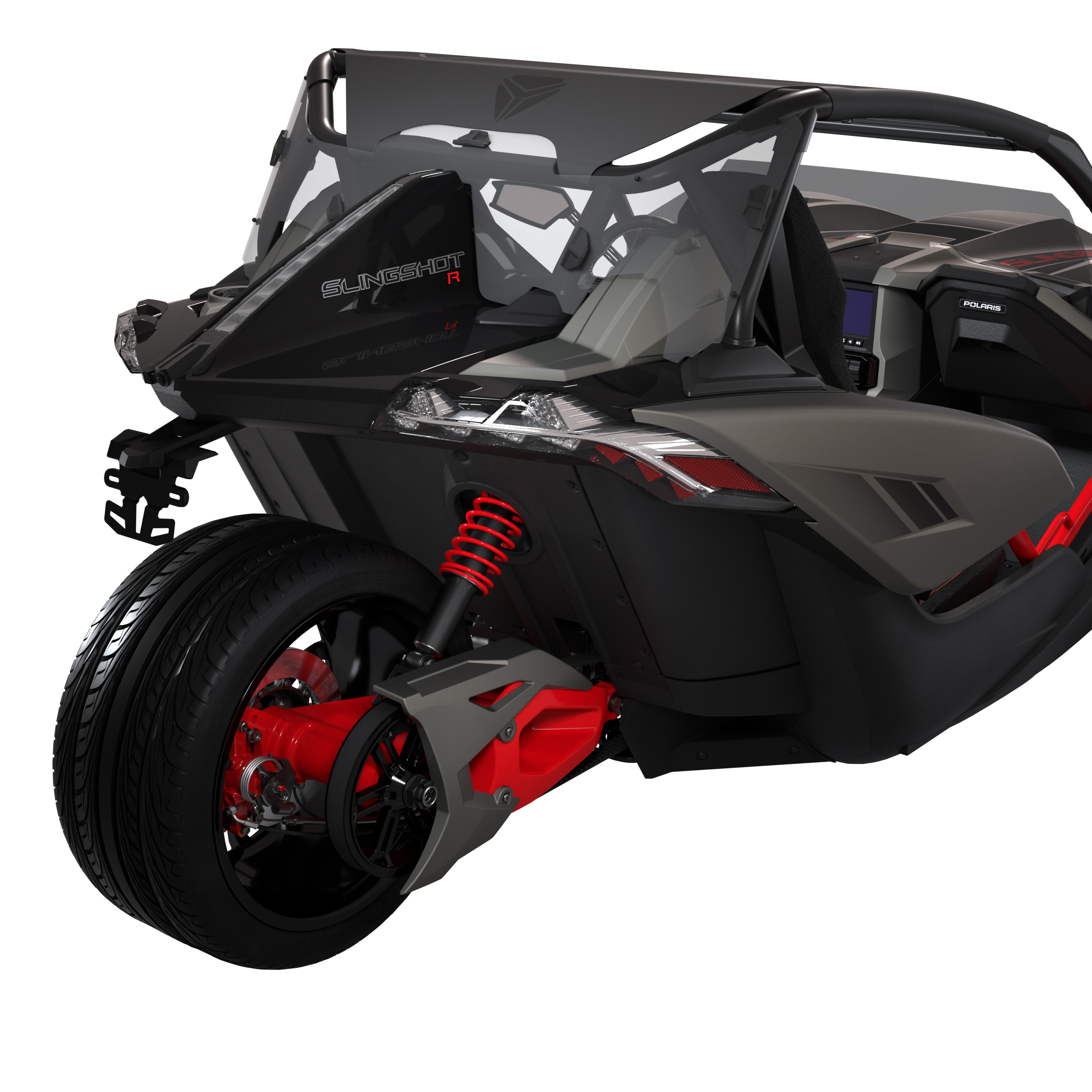 Roll Hoop Audio Excursion Top Rear Panel | Polaris Slingshot Roll Hoop Audio Excursion Top Rear Panel | Polaris Slingshot