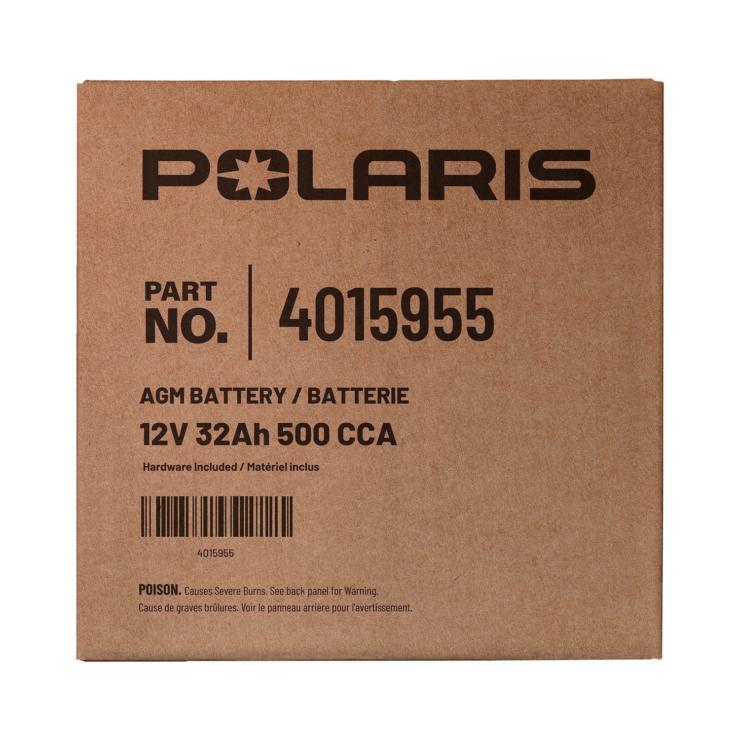 Caltric AGM Battery For Polaris – 12V 30AH 350 CCA – Replaces OEM 4014609 & GYZ32HL