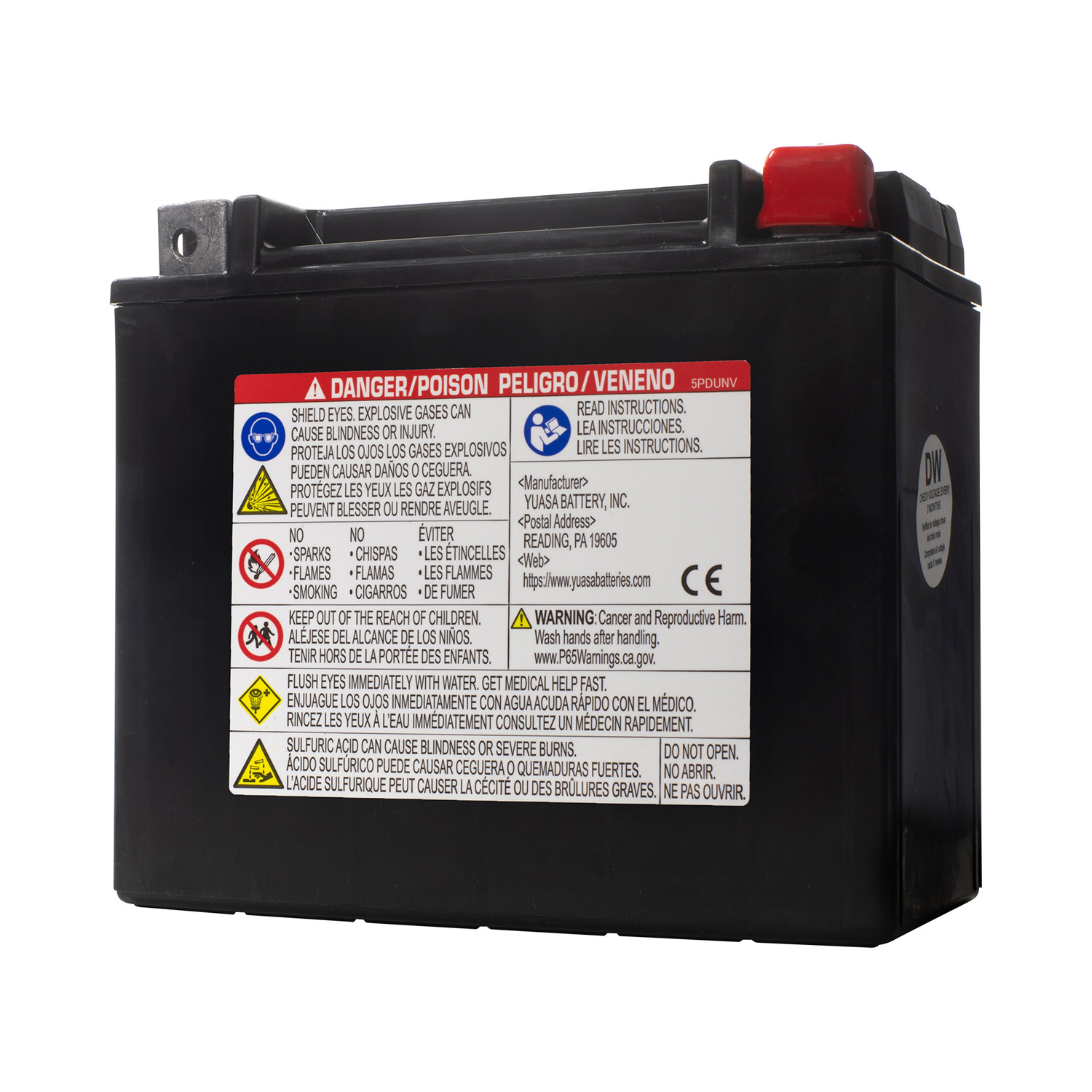 310 CCA YTX20HL Battery, Part 4011496 | Polaris GENERAL GB