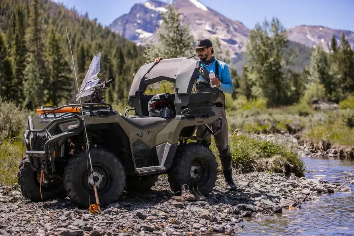 Lock & Ride hátsó, zárható hűtődoboz Sportsman ATV-hez - 5. kép az 5-ből