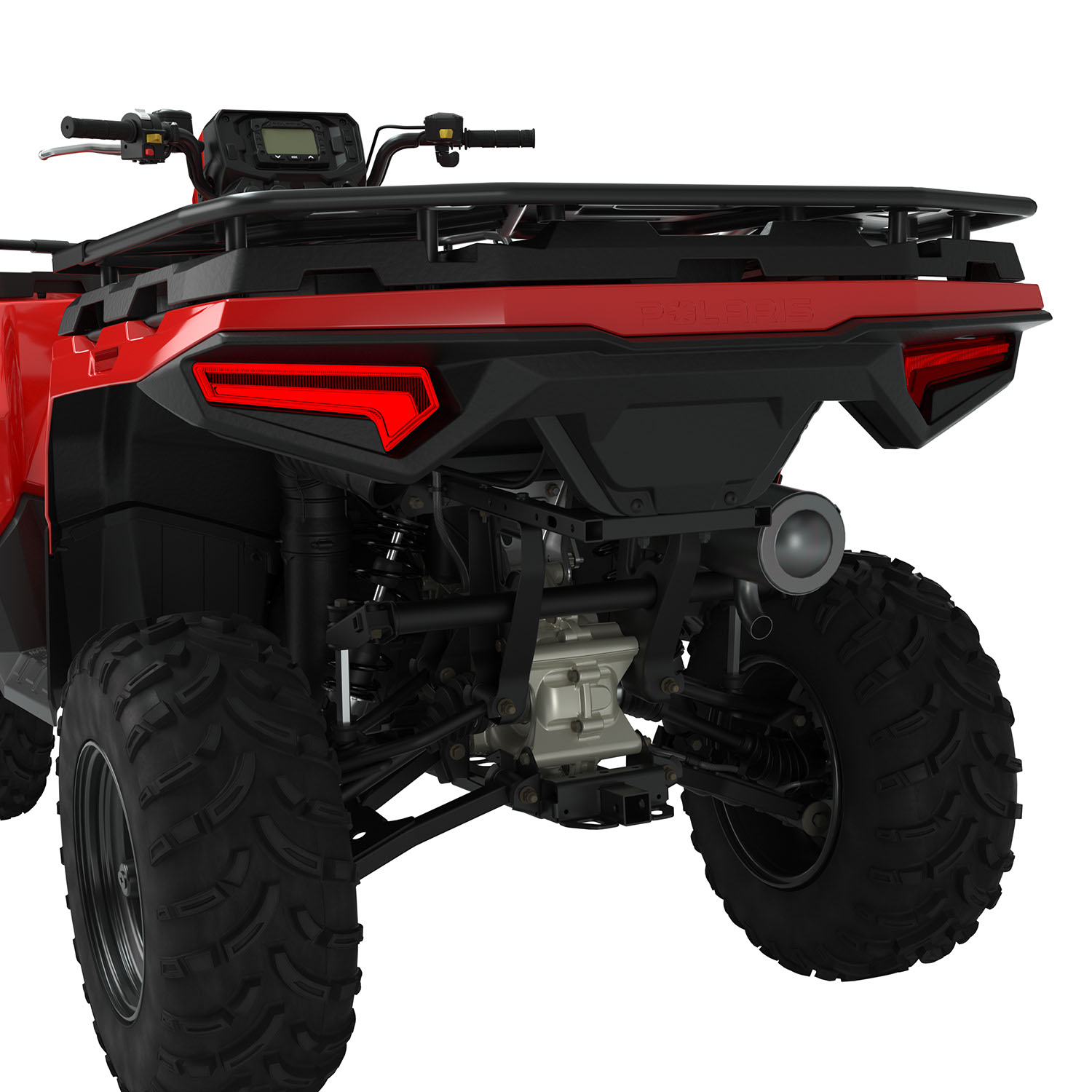 Rear Utility Rack, Black | Polaris RANGER GB