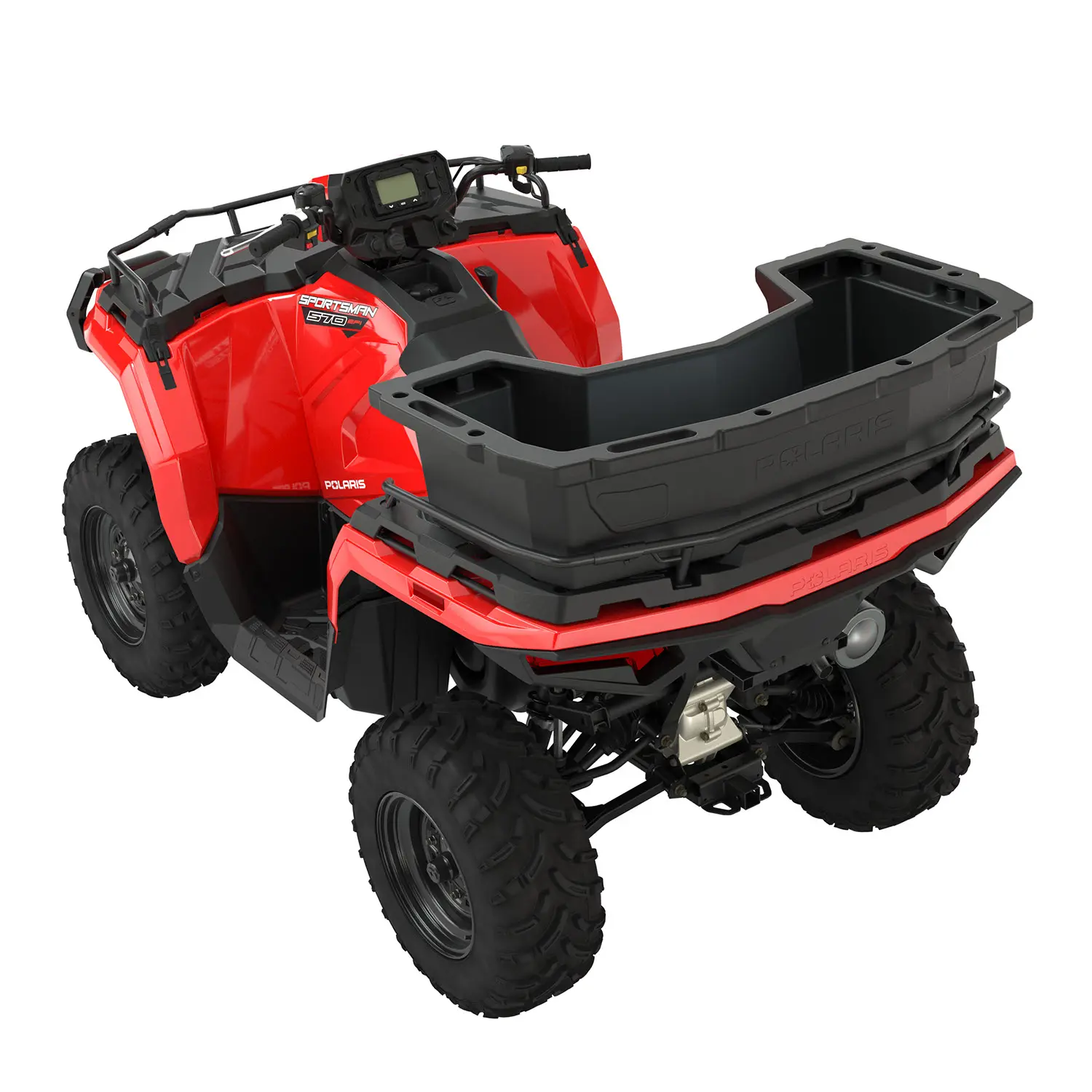 Lock & Ride hátsó nyitható tárolódoboz Sportsman ATV-hez - 2. kép az 5-ből