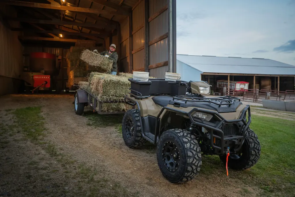 Lock & Ride hátsó nyitható tárolódoboz Sportsman ATV-hez - 5. kép az 5-ből