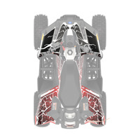 Decal Kit, Indy Red