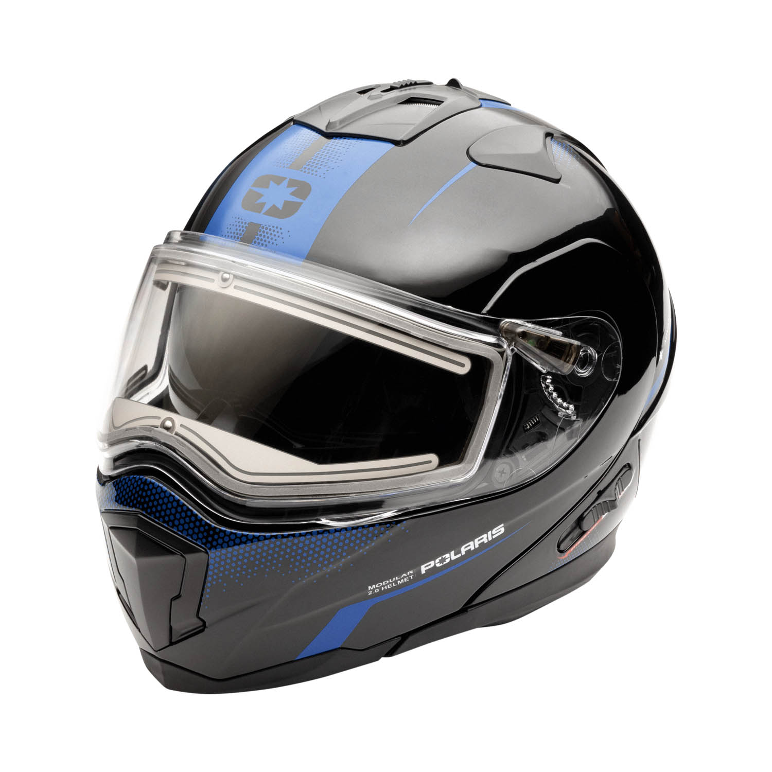 bluetooth motorcycle helmet blue