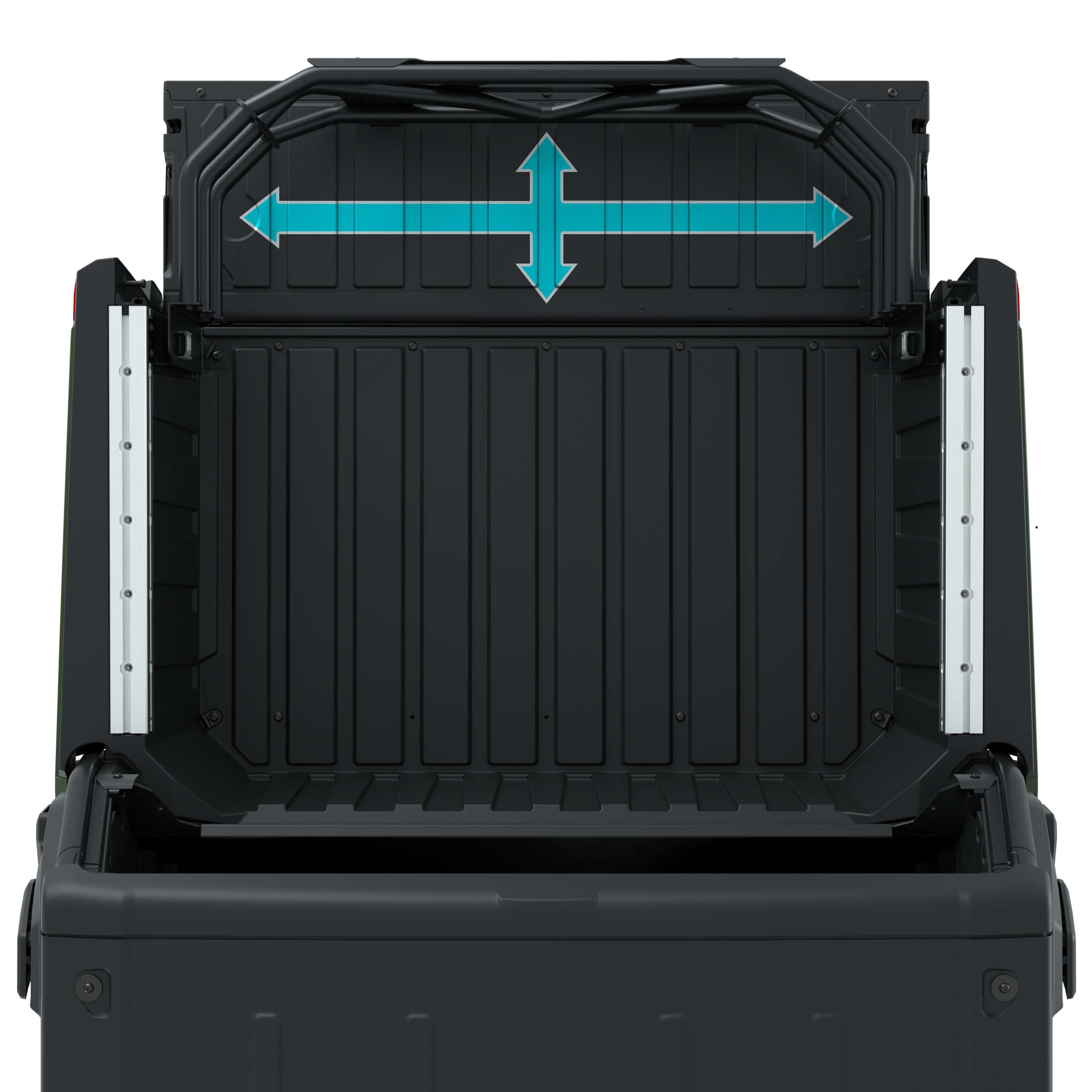 Lock & Ride MAX Bed Extender for Polaris XPEDITION | Polaris