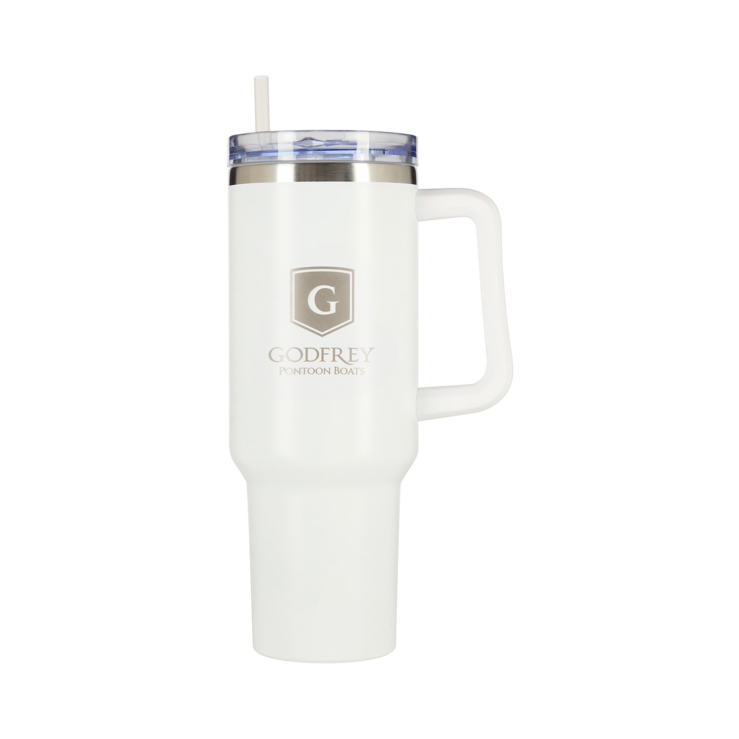 Insulated Tumbler with Handle, 40oz | Godfrey Pontoon