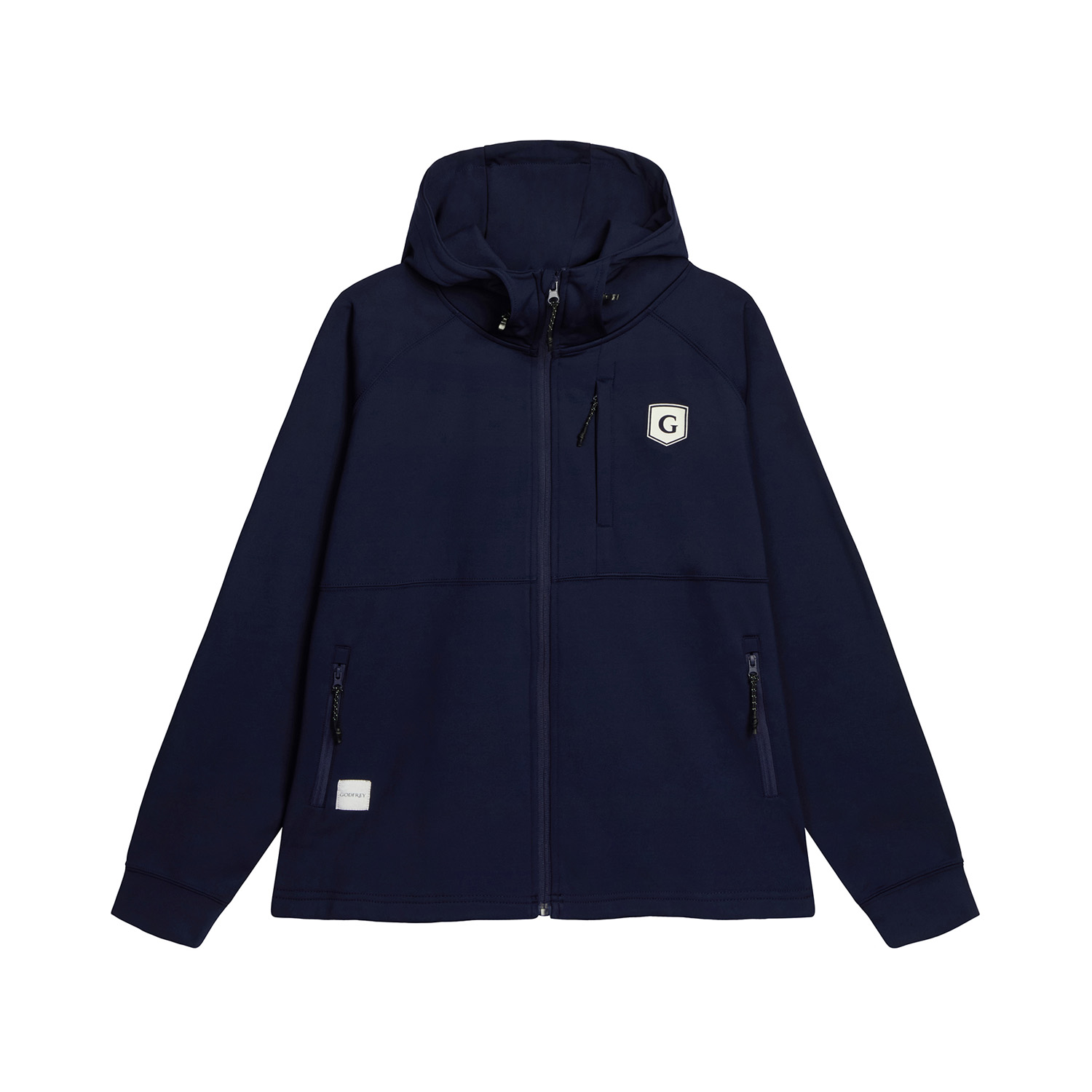 Men's Stamp Hoodie, Gray | Godfrey Pontoon