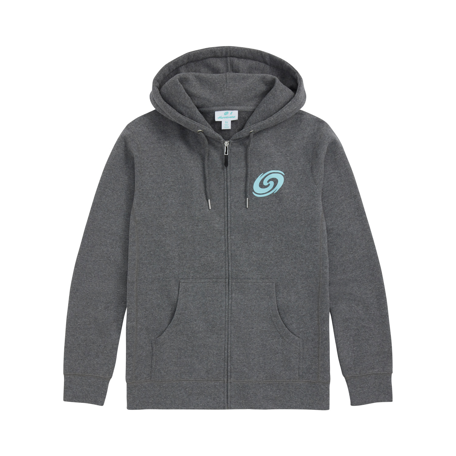 Women's Stamp Hoodie, Gray | Hurricane Deck Boats