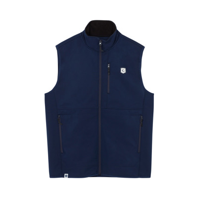 Unisex Soft Shell Vest, Navy