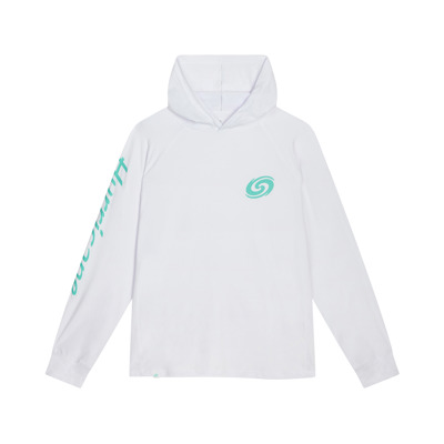 Mens Performance Hoodie, White