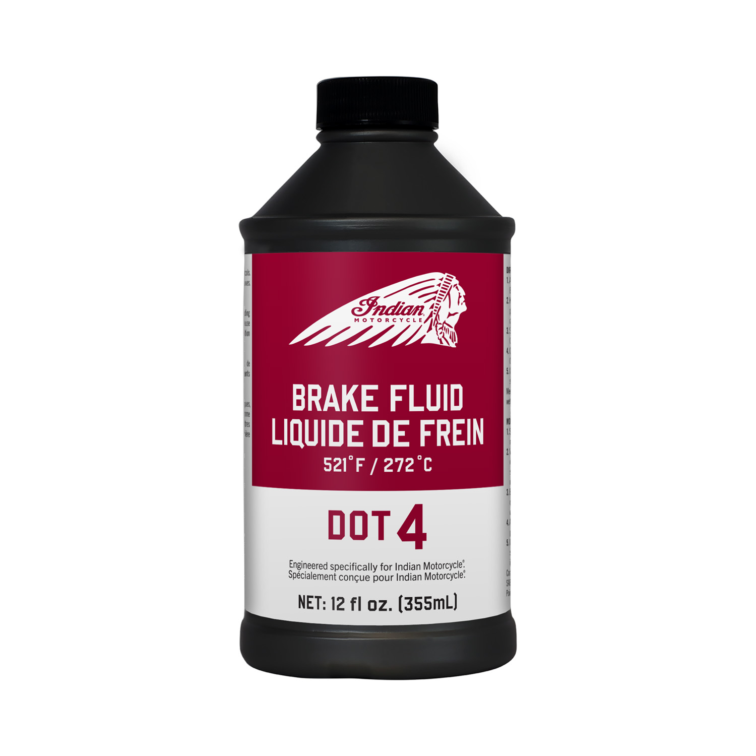 DOT 4 Brake Fluid, 12 Oz., Genuine OEM Part 2880016 – Indian