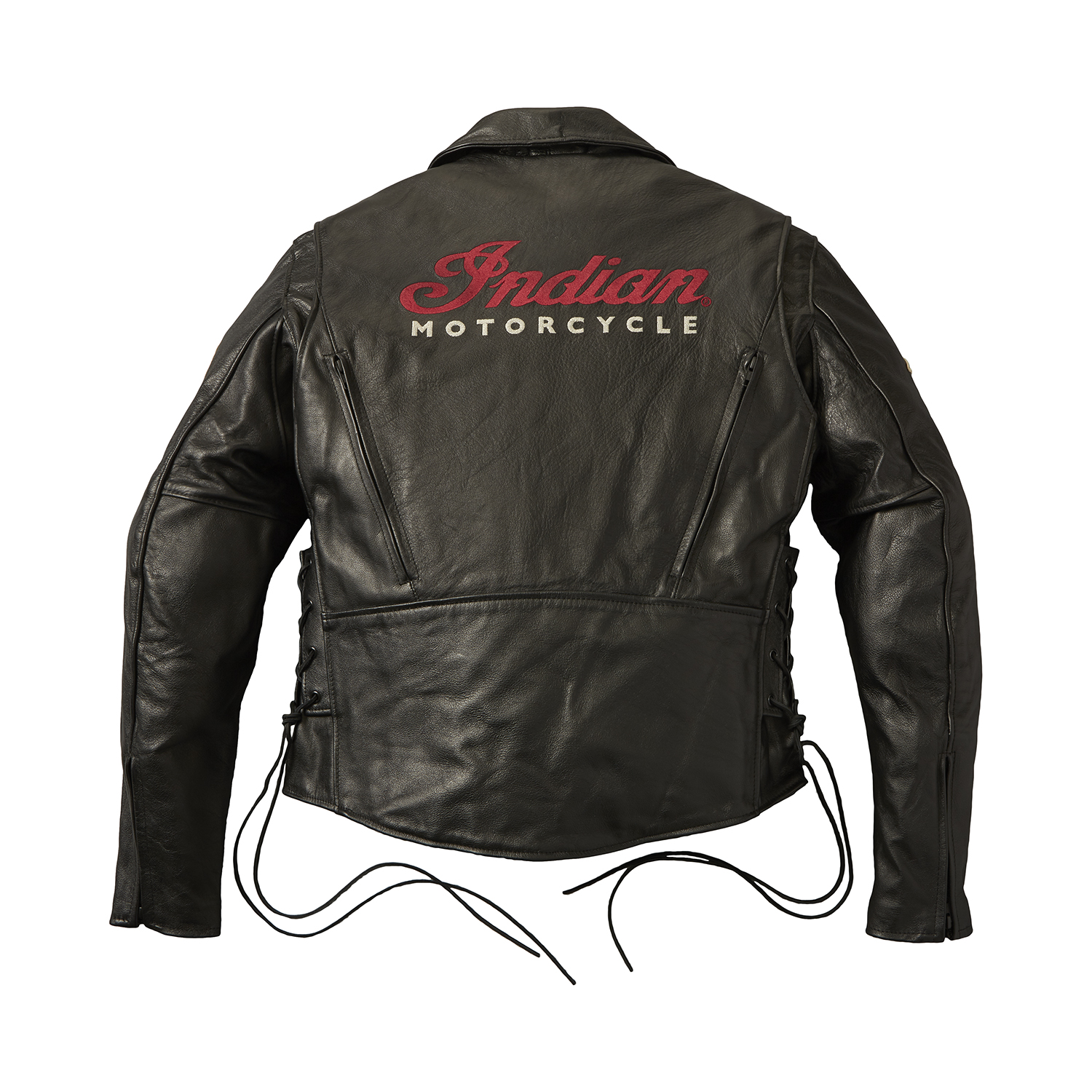 miniature 9  - Indian Motorcycle Men&#039;s Horsehide Leather Liberty Riding Jacket with Removable