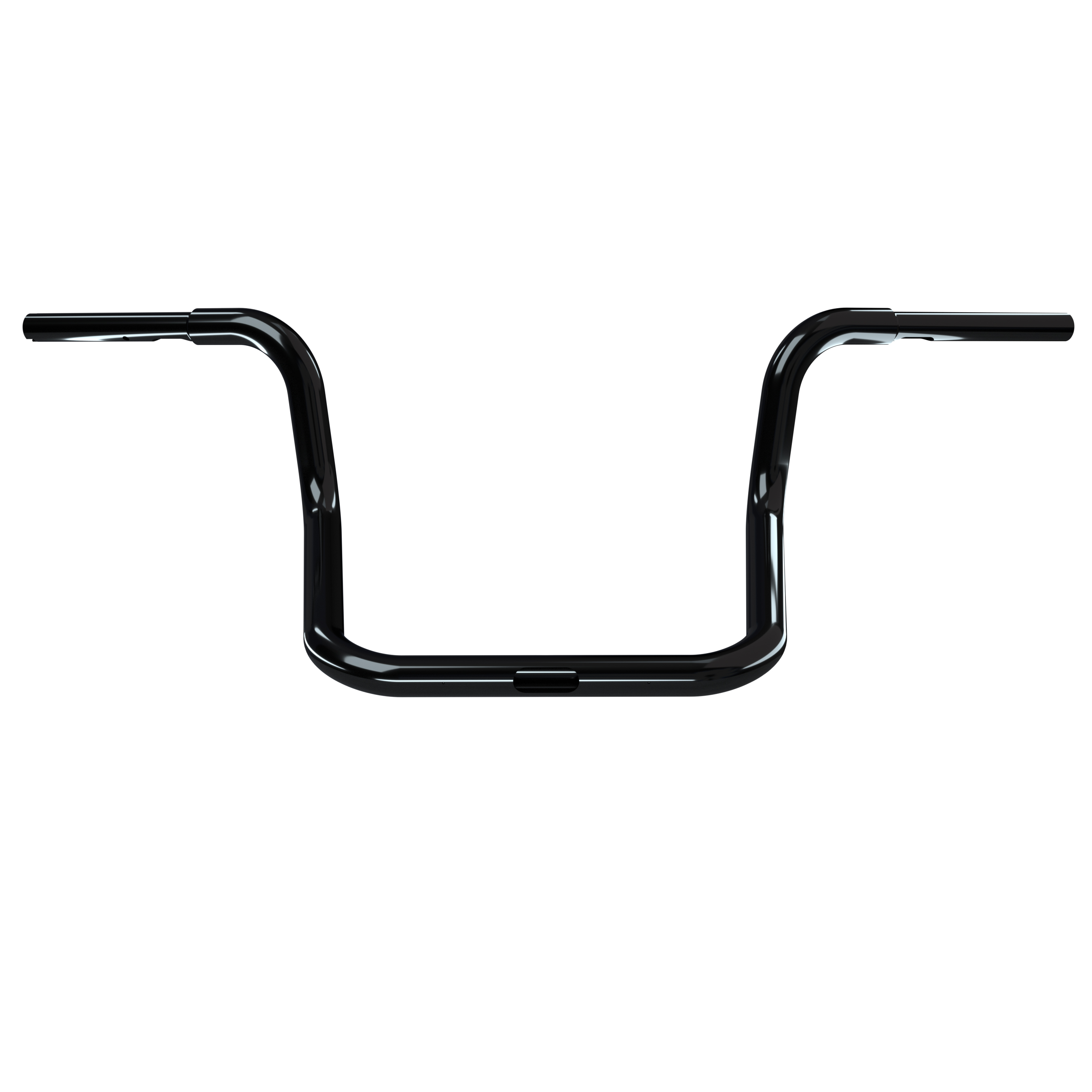 Mid rise clearance handlebar