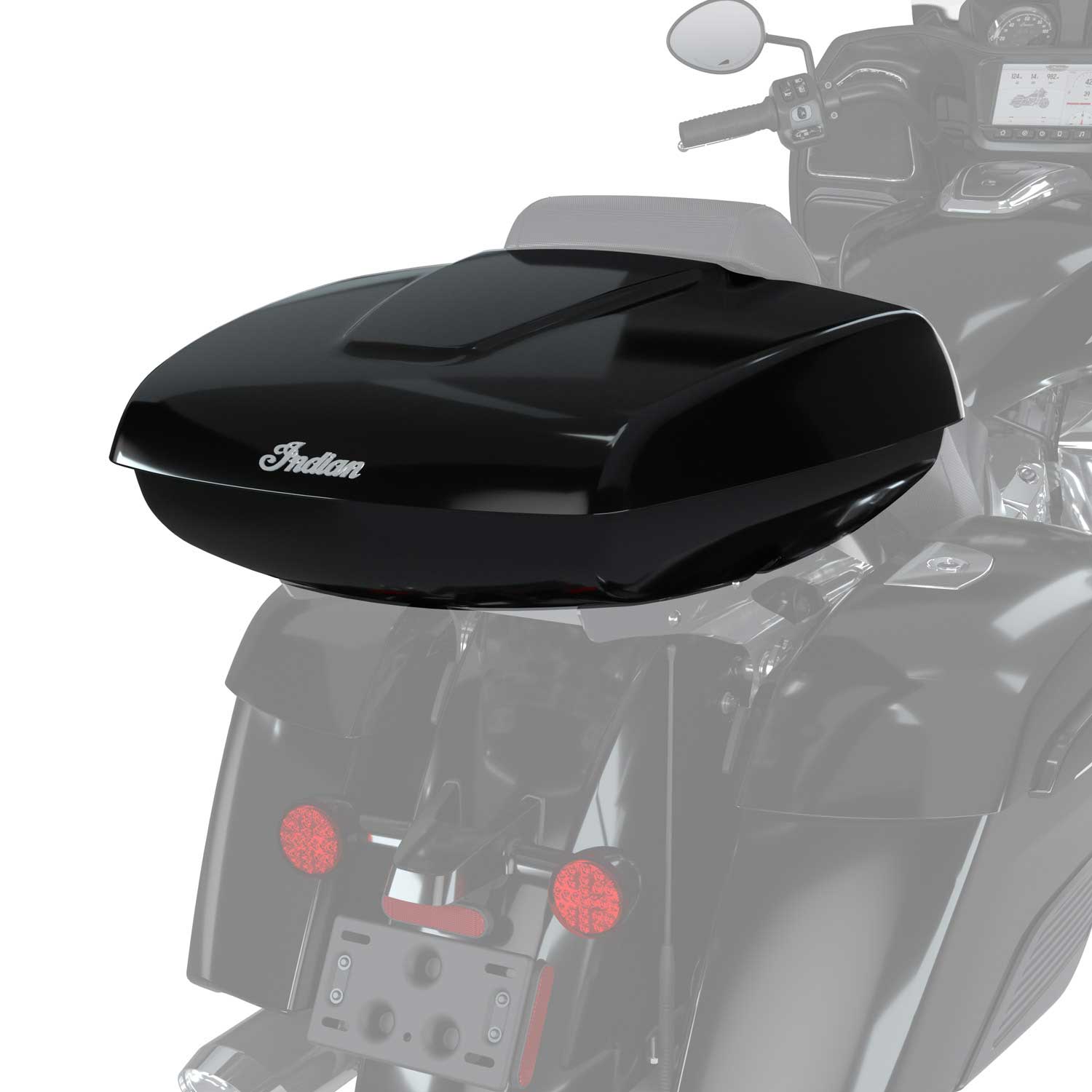 Indian Motorcycle Quick Release Low Profile Trunk 194722718951 eBay