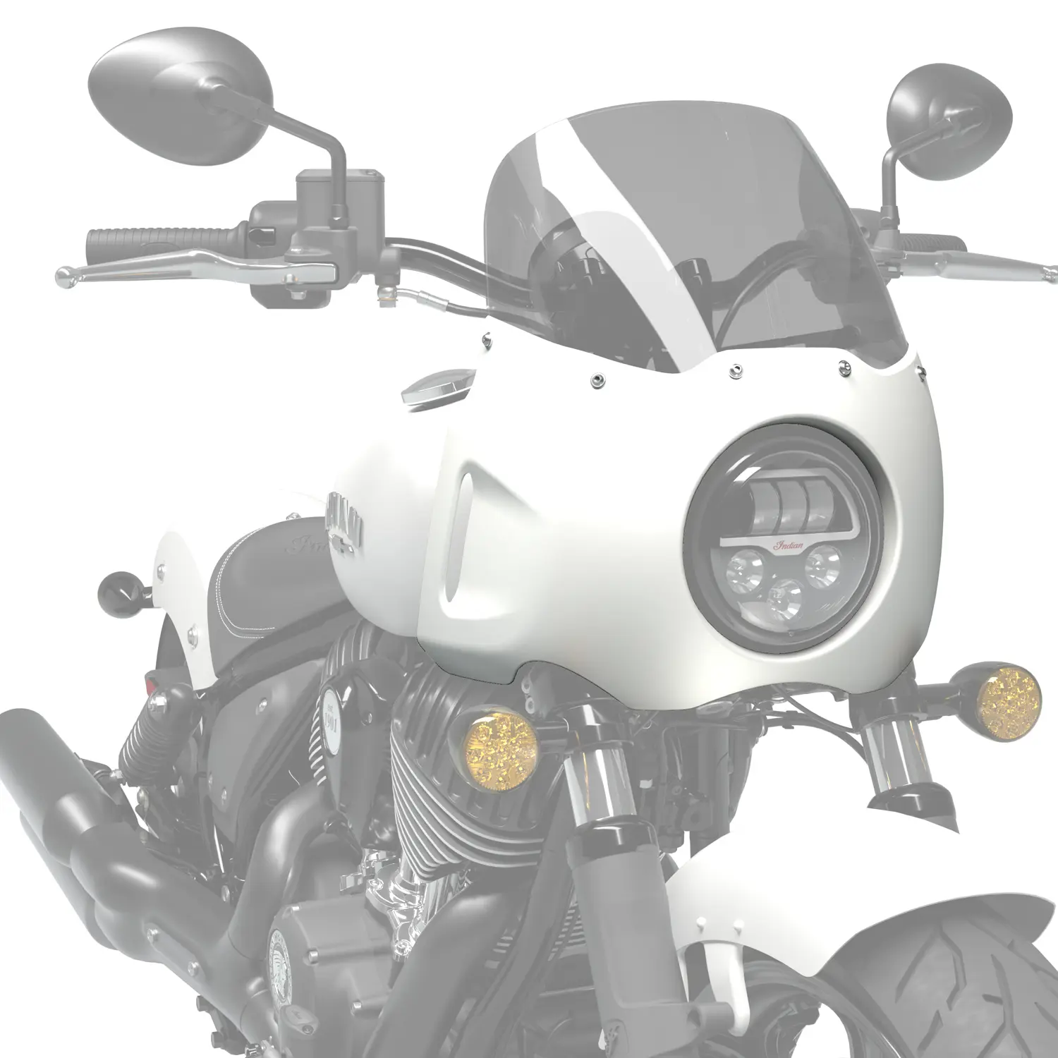 Chief Quarter Fairing Indian Motorcycle FR-CA