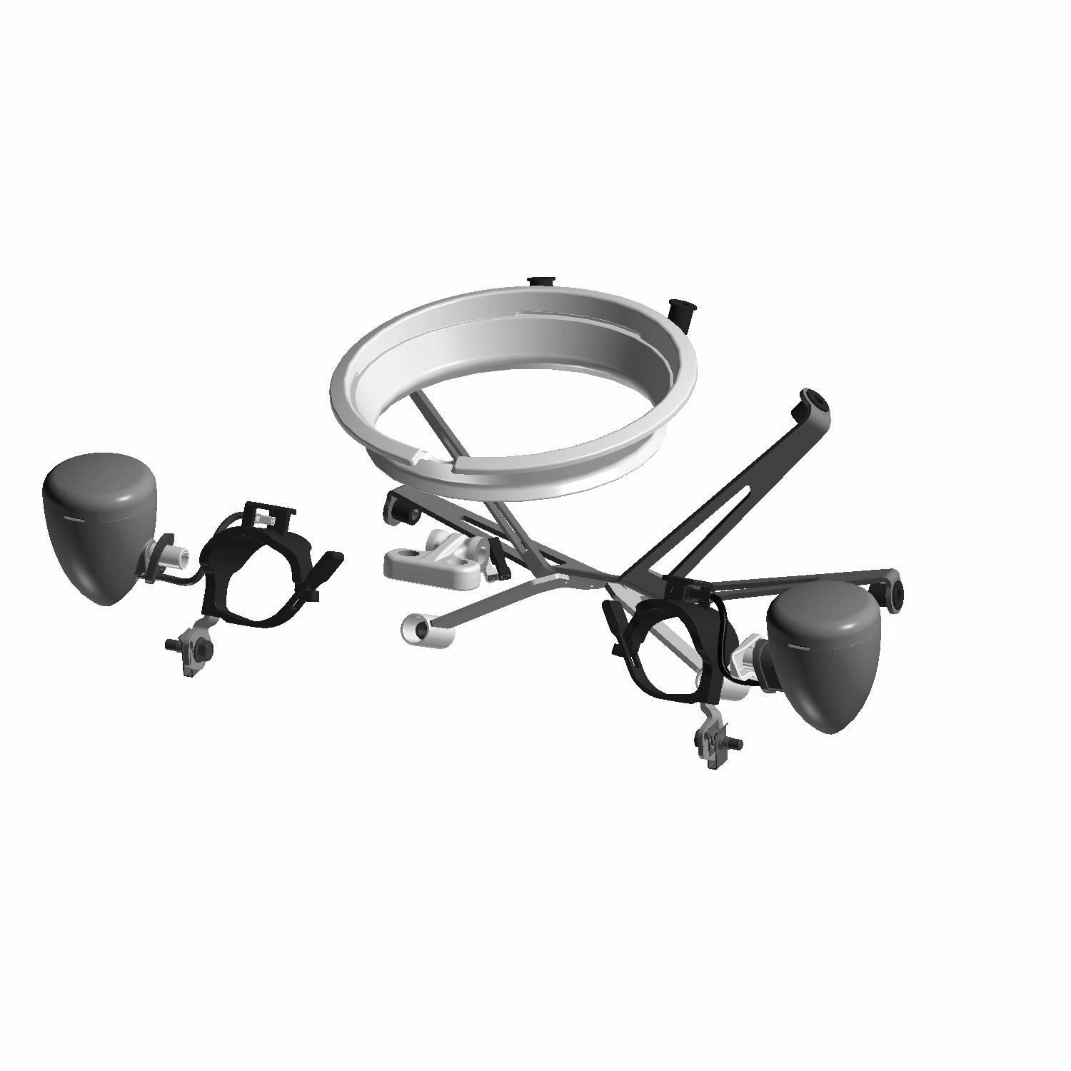 Accessory Installation Kit, Cruiser Black | Indian Motorcycle