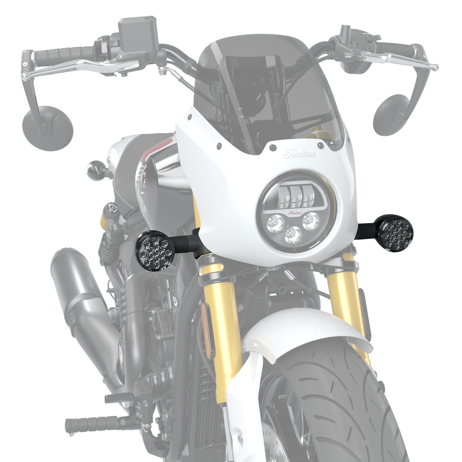 Scout 101 Smoked Turn Signals, INTL | Indian Motorcycle NO