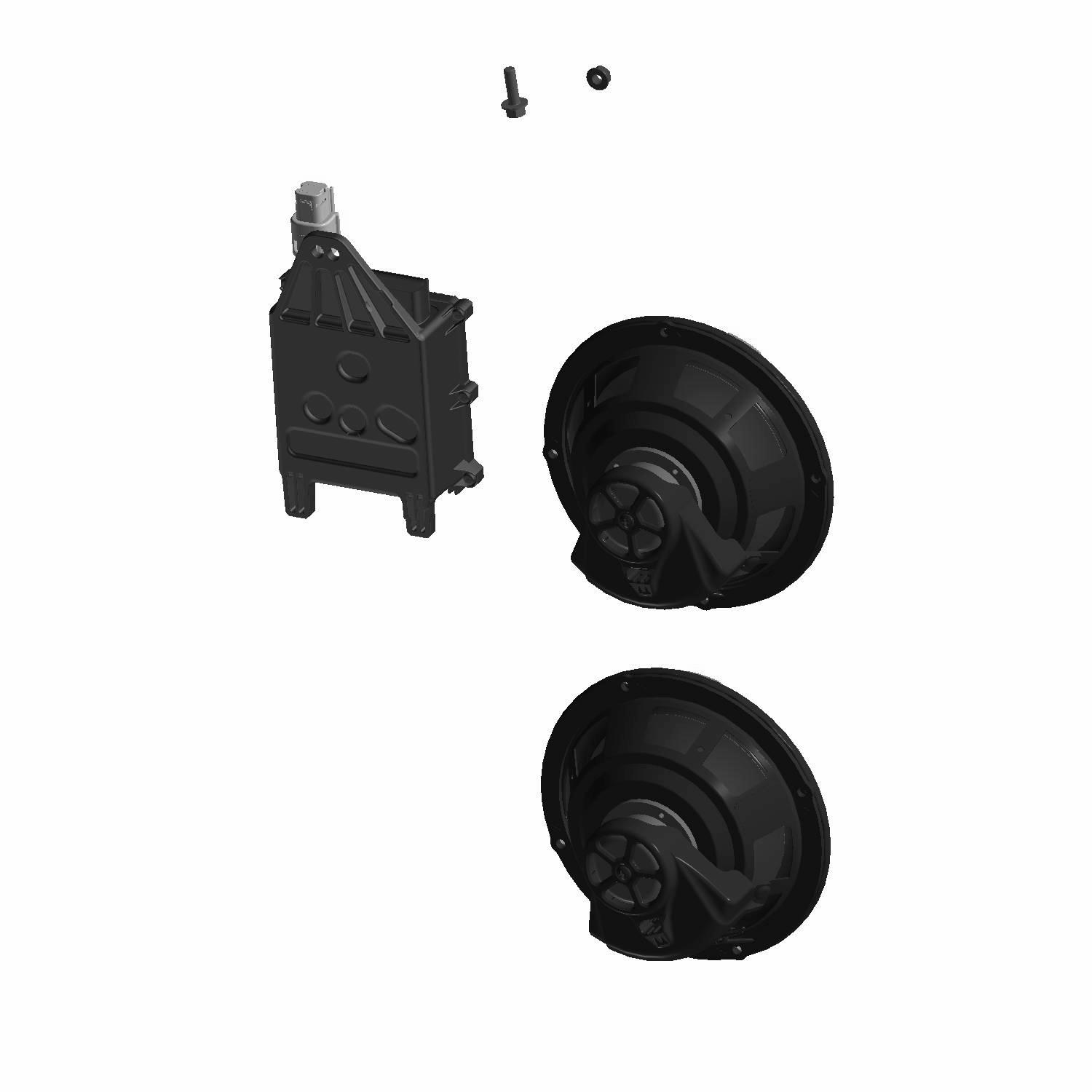 サウンドバック　 Powerband Saddlebag Speakers With Bass Boost, 6-1/2 in. | Indian