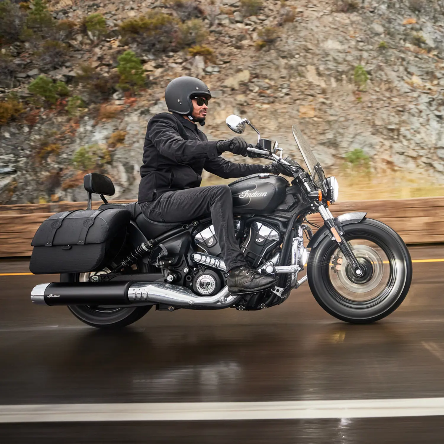 Leather Saddlebags Indian Scout Bobber Sixty Saddlebags Indian