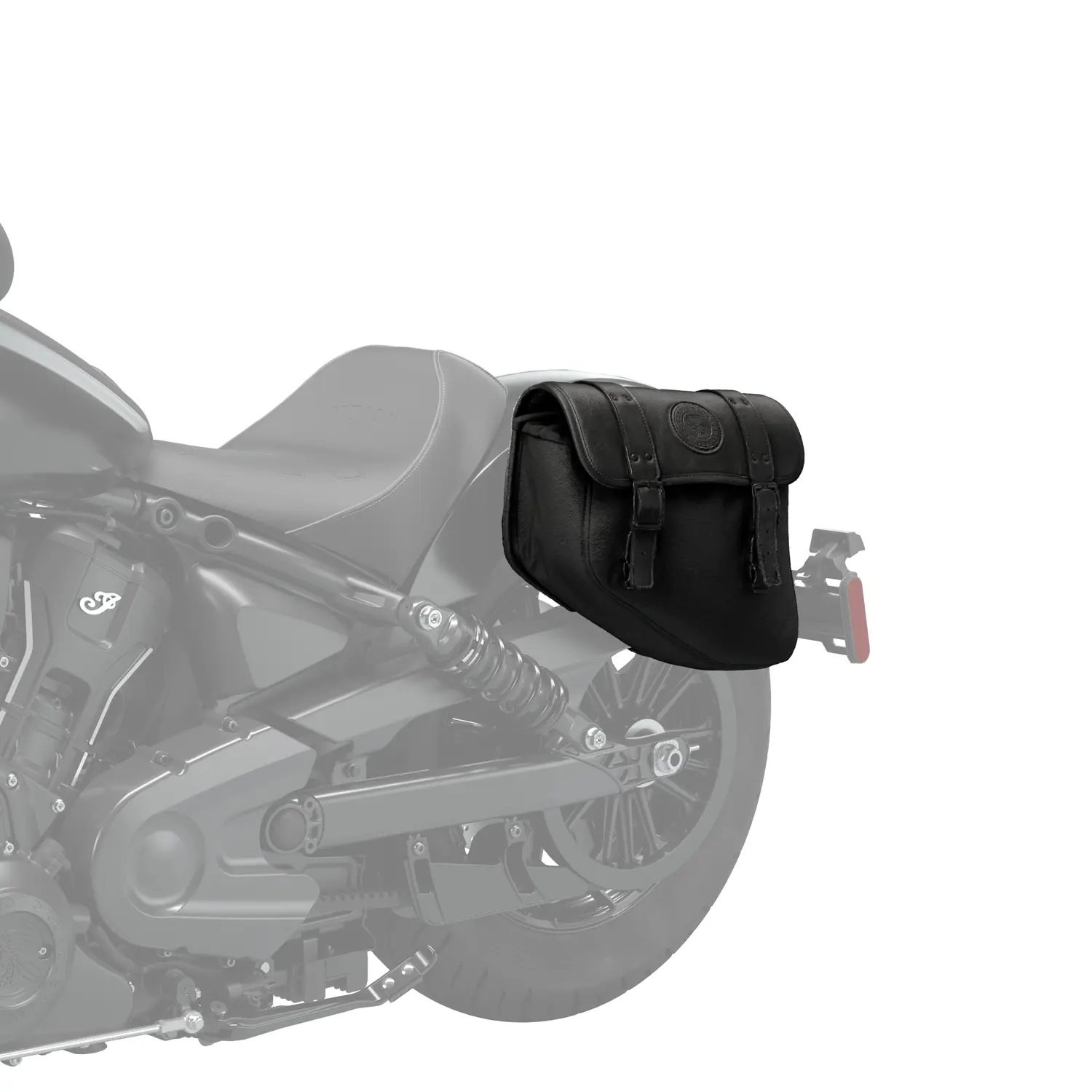 Bobber Saddlebags, Left and Right Indian Motorcycle