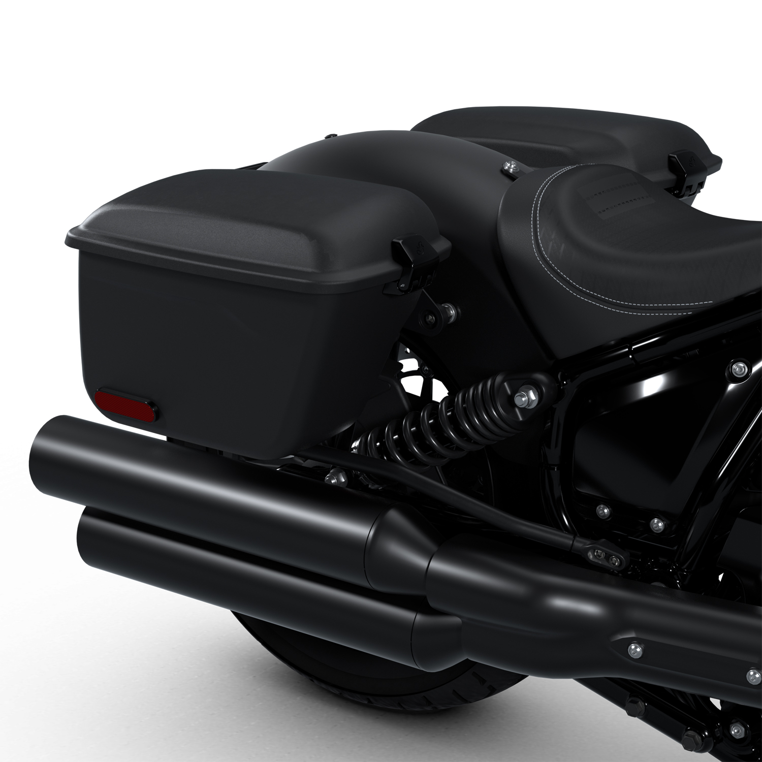 Locking Textured Saddlebags | Indian Motorcycle
