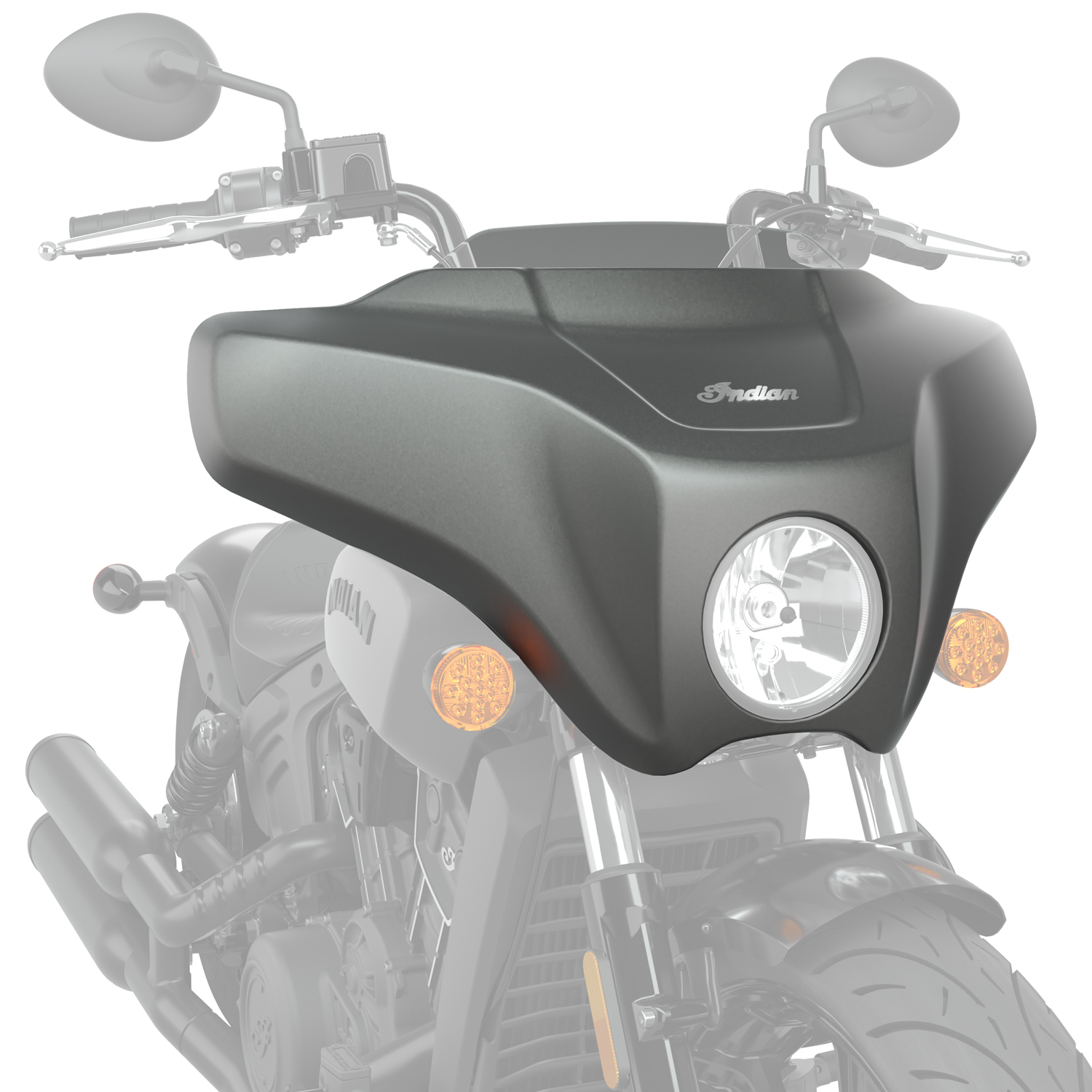 Quick Release Fairing, Titanium Smoke | Indian Motorcycle EN-CA