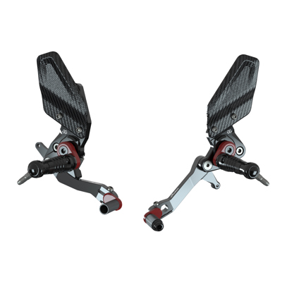 Performance Adjustable Rearsets by Gilles Tooling