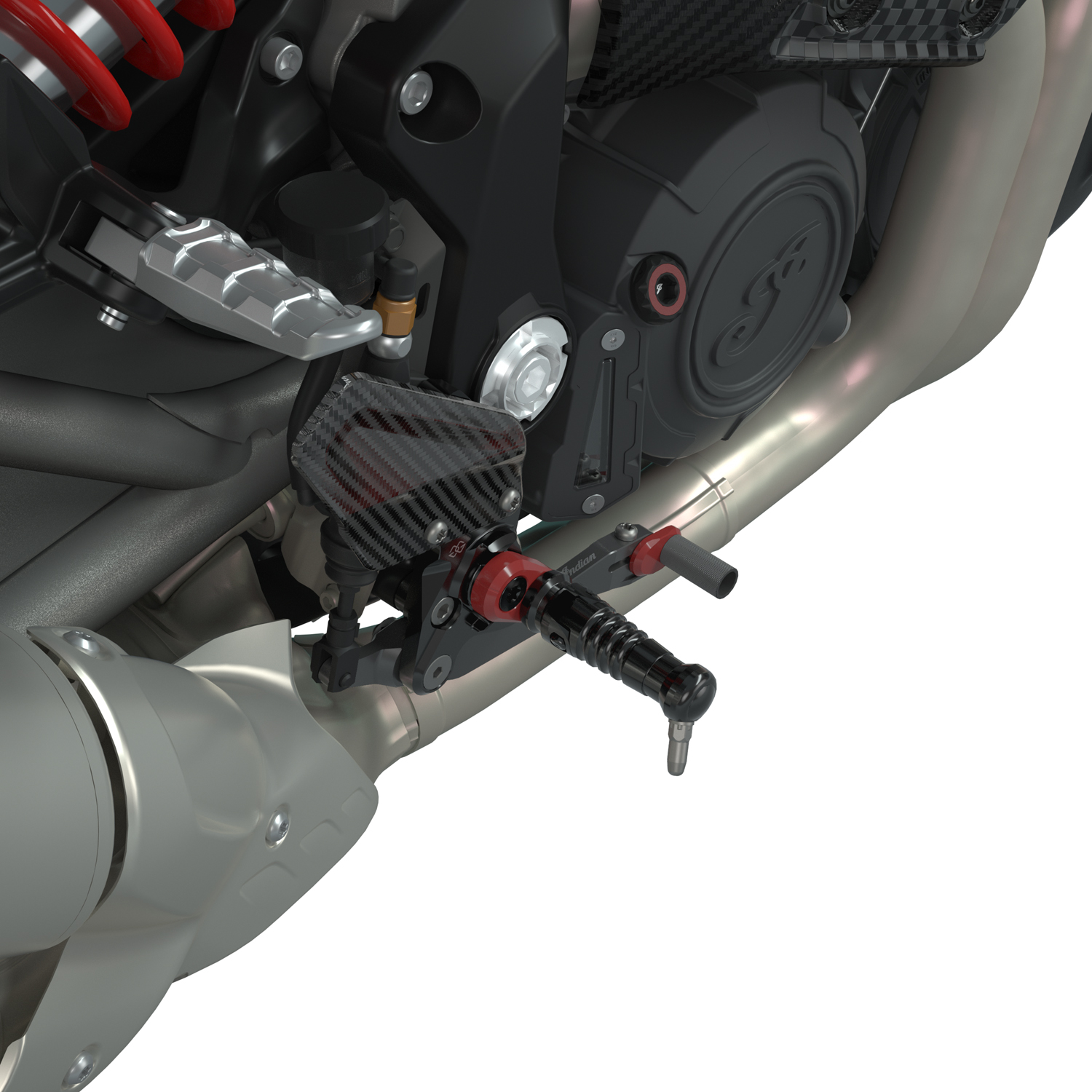 Performance Adjustable Rearsets by Gilles Tooling | Indian Performance Adjustable Rearsets by Gilles Tooling | Indian