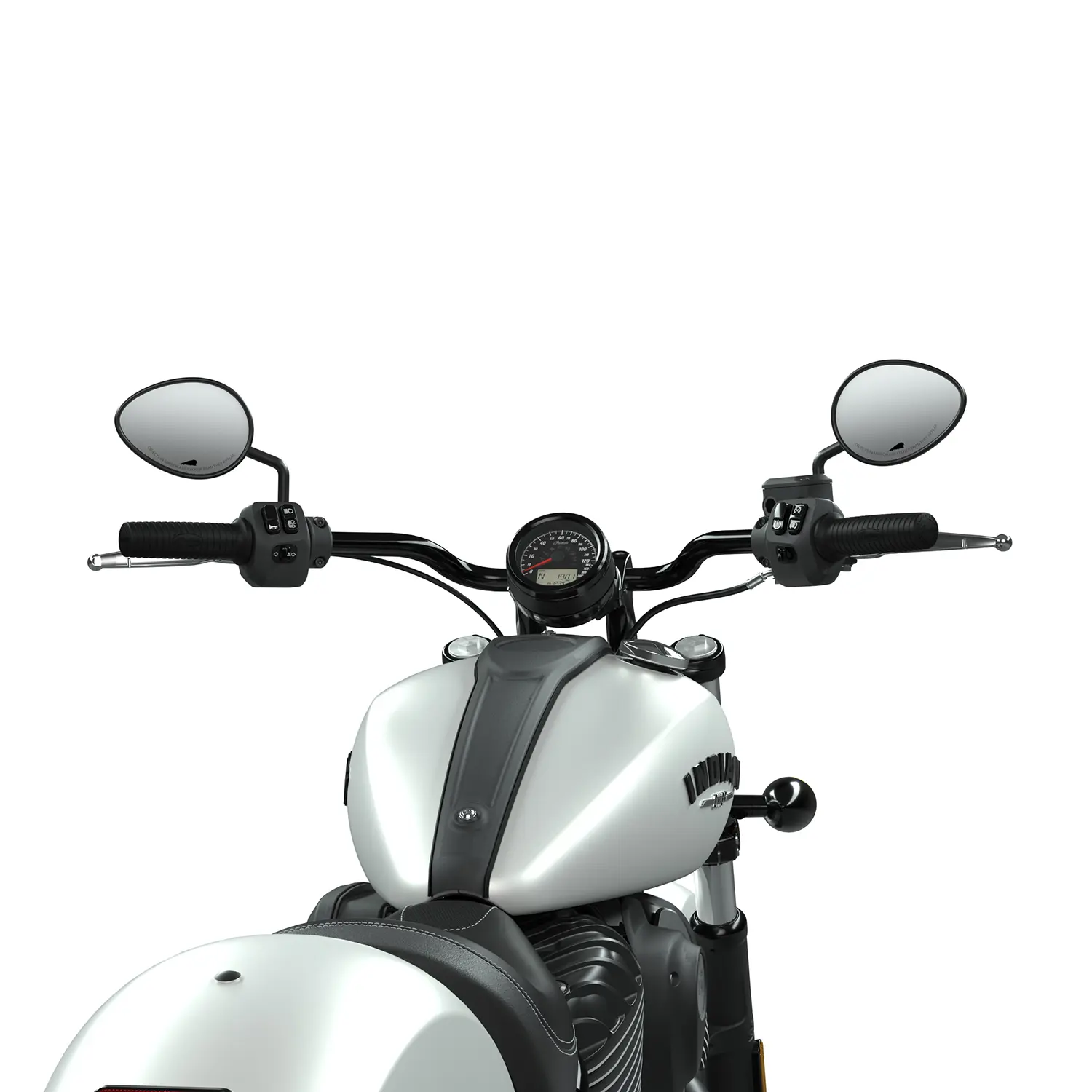 Reduced Reach Handlebar, Black Indian Motorcycle