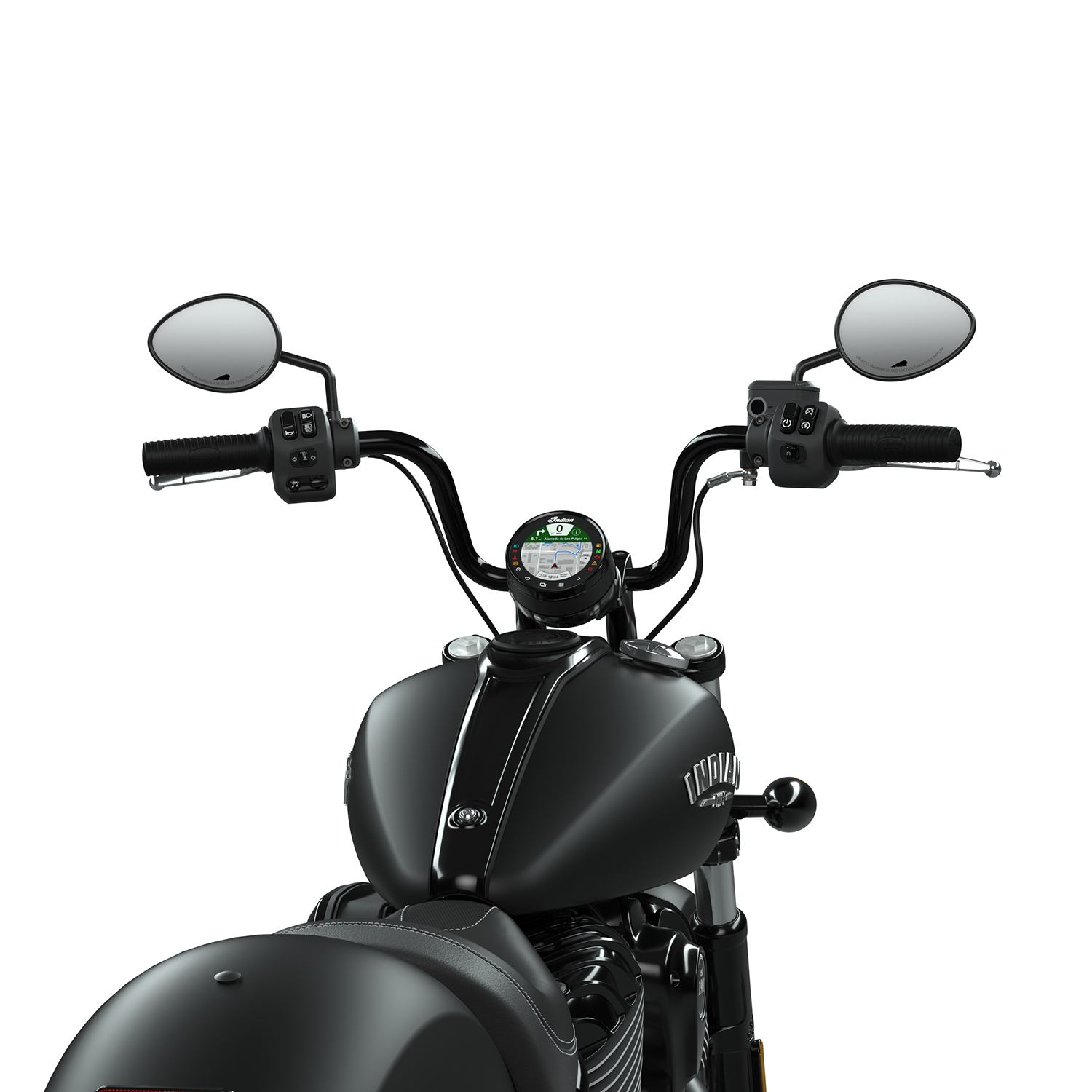 5 in. Mid Rise Handlebars, Black | Indian Motorcycle EN-CA