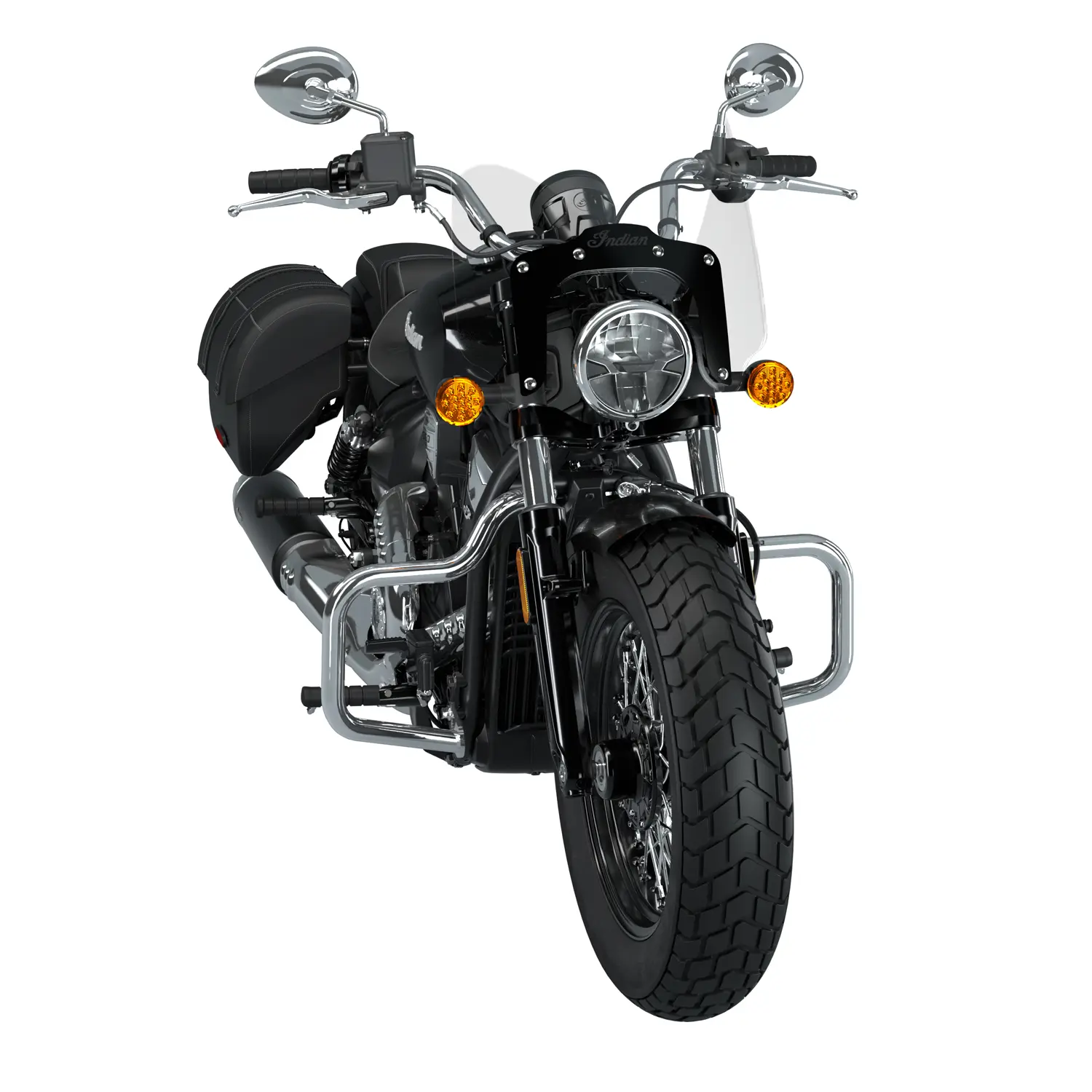 Steel Front Highway Bars, Pair | Indian Motorcycle