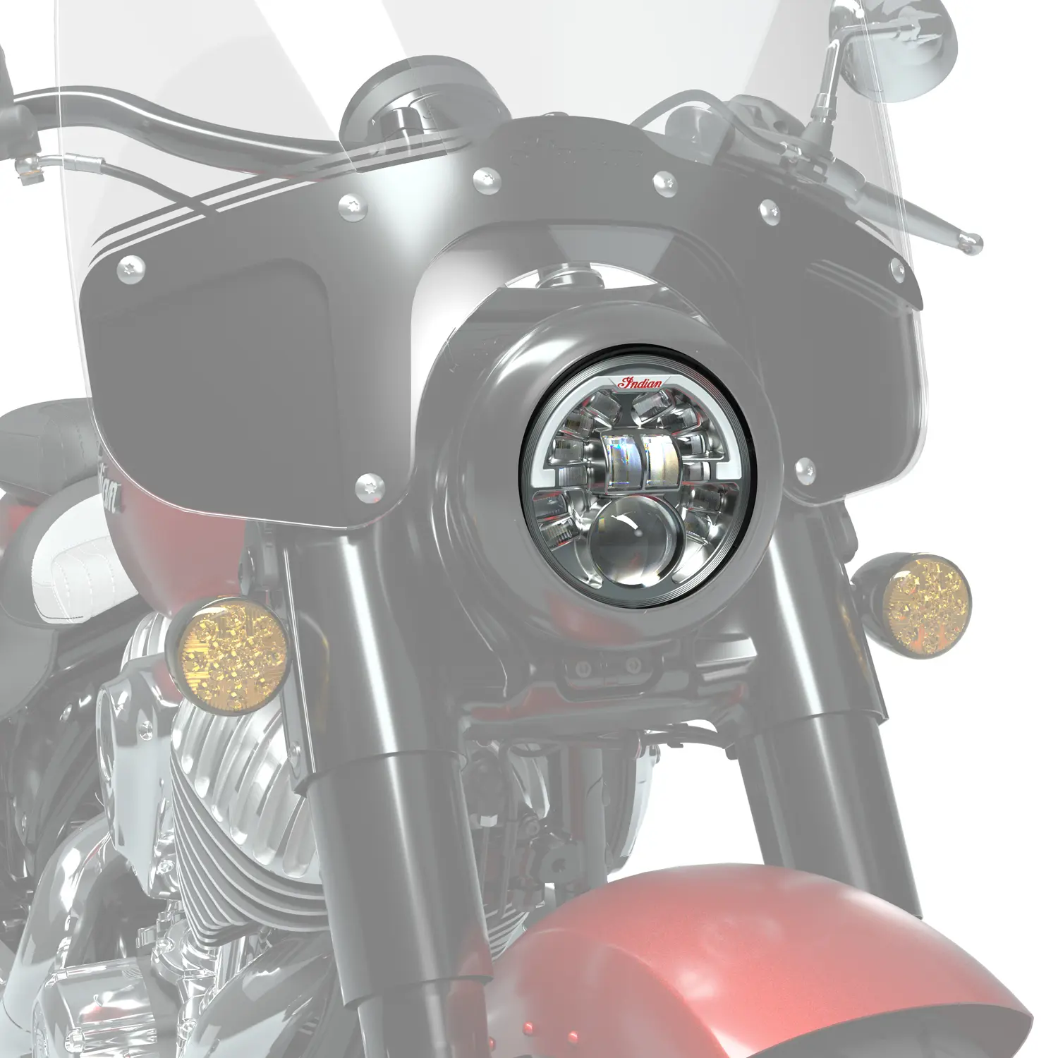 Pathfinder 5 ¾ in. Adaptive LED Headlight | Indian Motorcycle