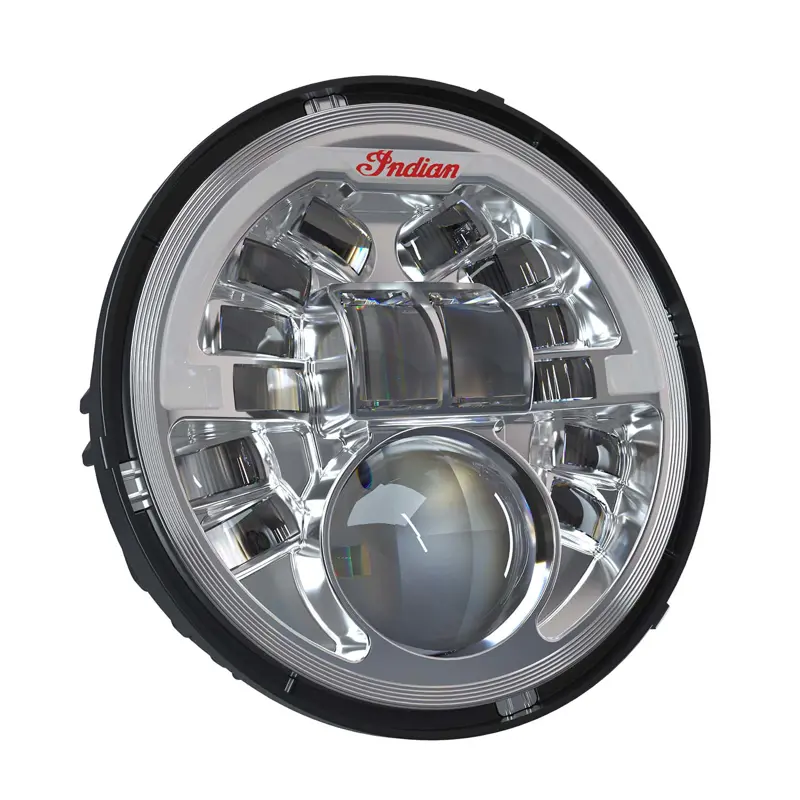 Pathfinder in. Adaptive LED Headlight, Chrome | Indian Motorcycle