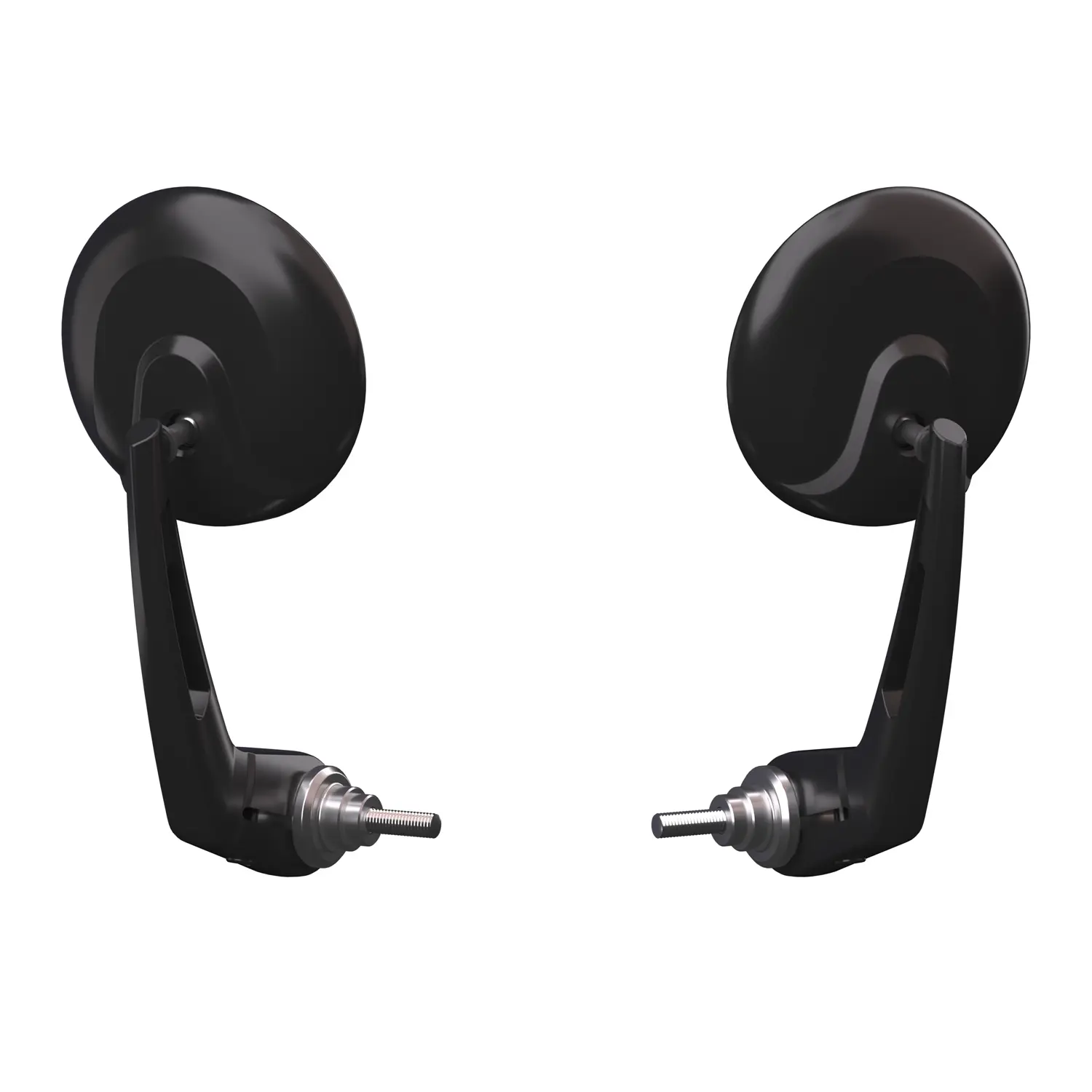 Chrome Bar End Mirrors – Perfect For Chopper, Bobber, Custom Classic Motorcycles