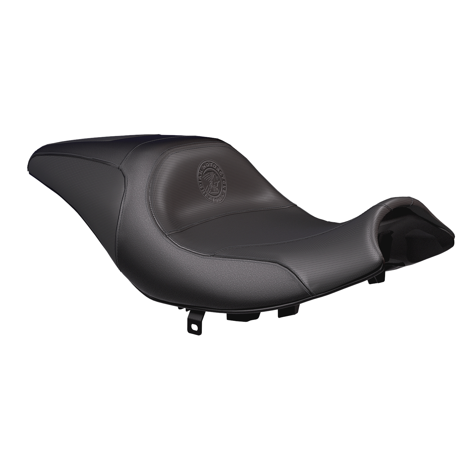 Standard Reach Slim Syndicate Heated Seat, Black | Indian